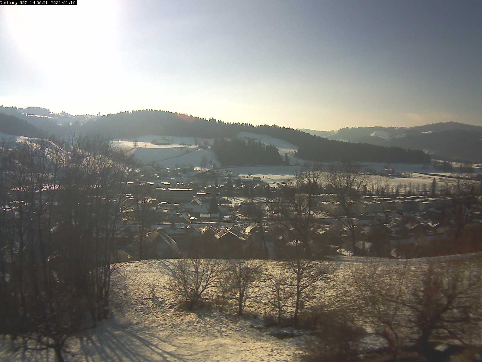 Webcam-Bild: Aussicht vom Dorfberg in Langnau 20210110-140601