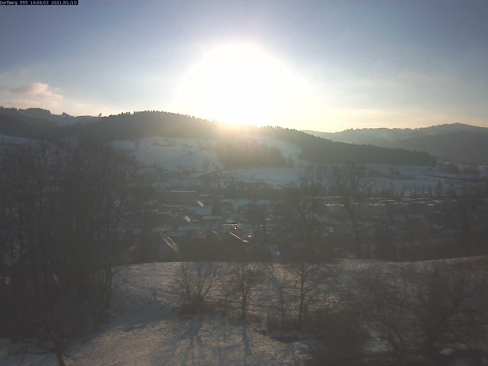 Webcam-Bild: Aussicht vom Dorfberg in Langnau 20210110-160601