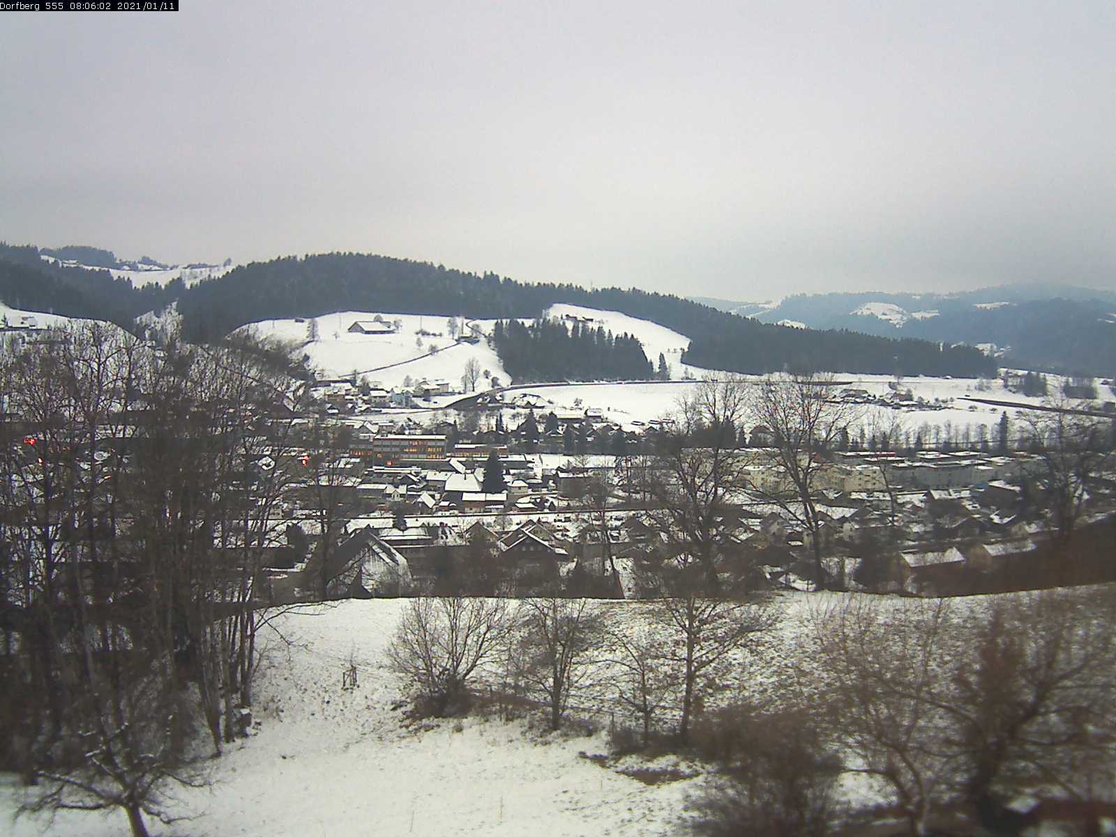 Webcam-Bild: Aussicht vom Dorfberg in Langnau 20210111-080602