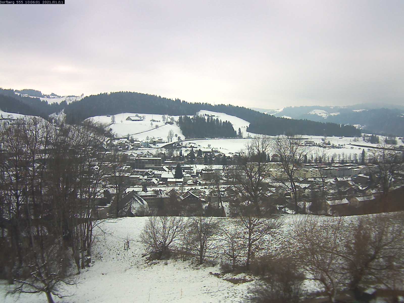 Webcam-Bild: Aussicht vom Dorfberg in Langnau 20210111-100601