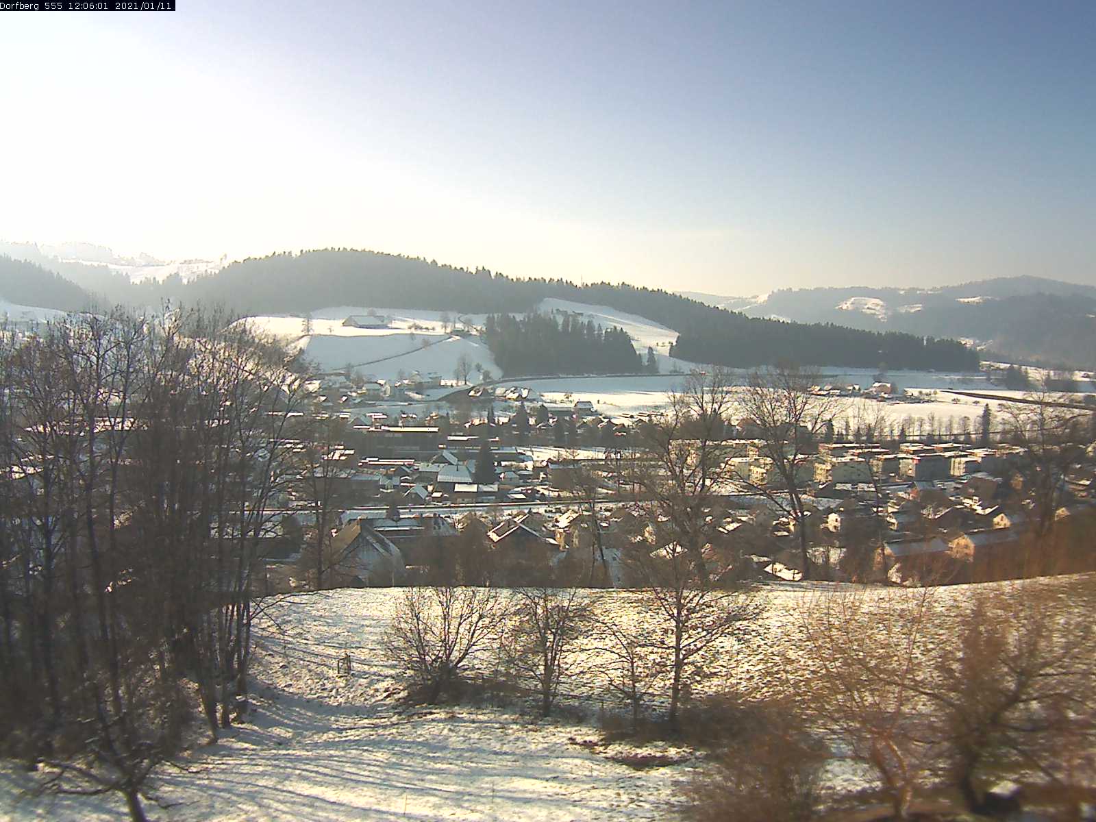 Webcam-Bild: Aussicht vom Dorfberg in Langnau 20210111-120601