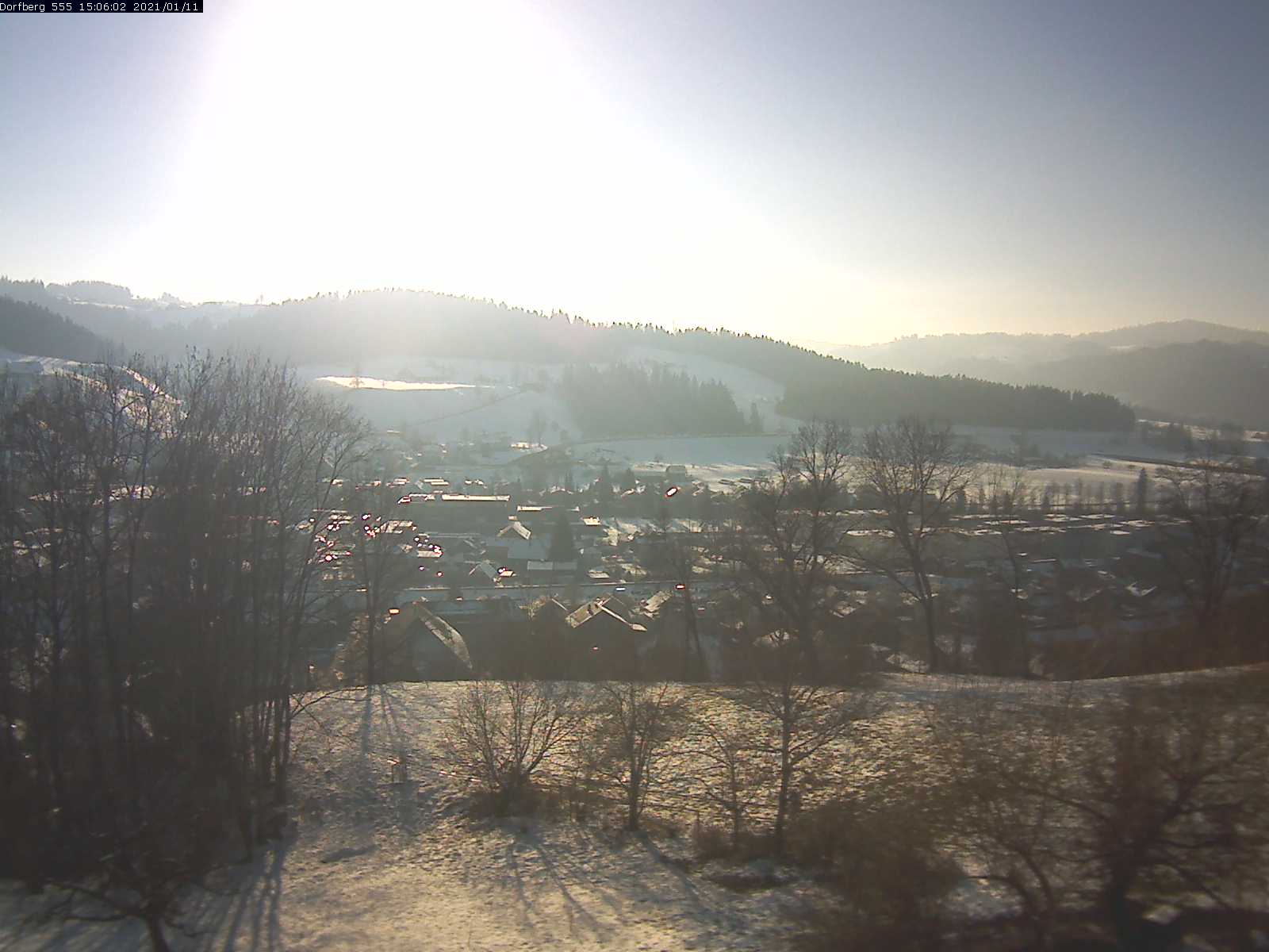 Webcam-Bild: Aussicht vom Dorfberg in Langnau 20210111-150601