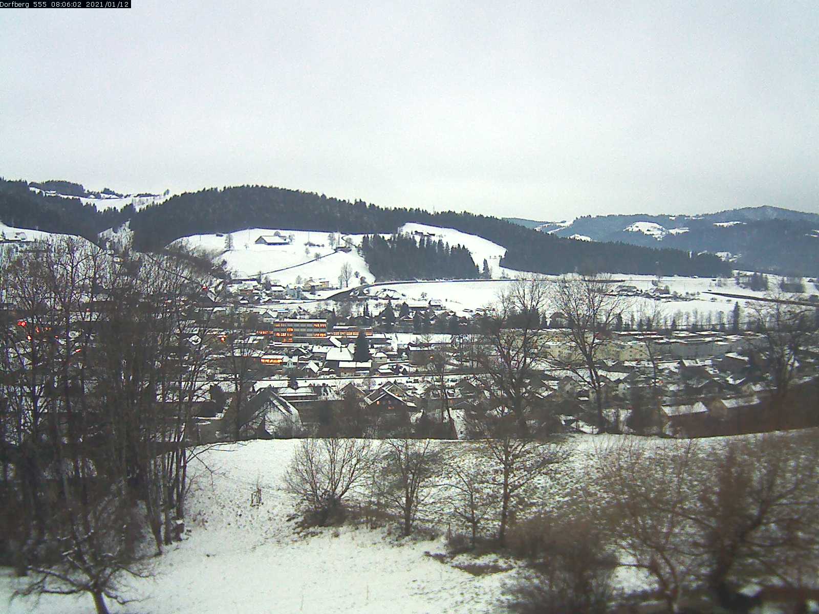 Webcam-Bild: Aussicht vom Dorfberg in Langnau 20210112-080601