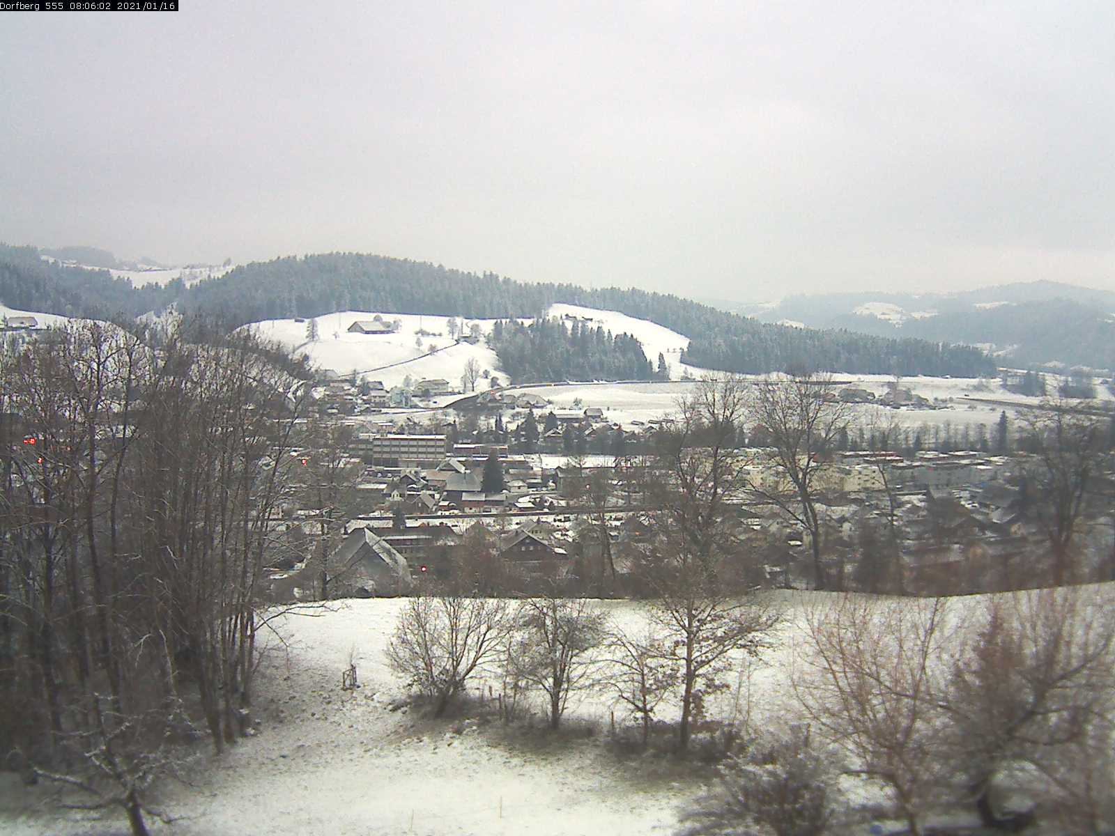 Webcam-Bild: Aussicht vom Dorfberg in Langnau 20210116-080601