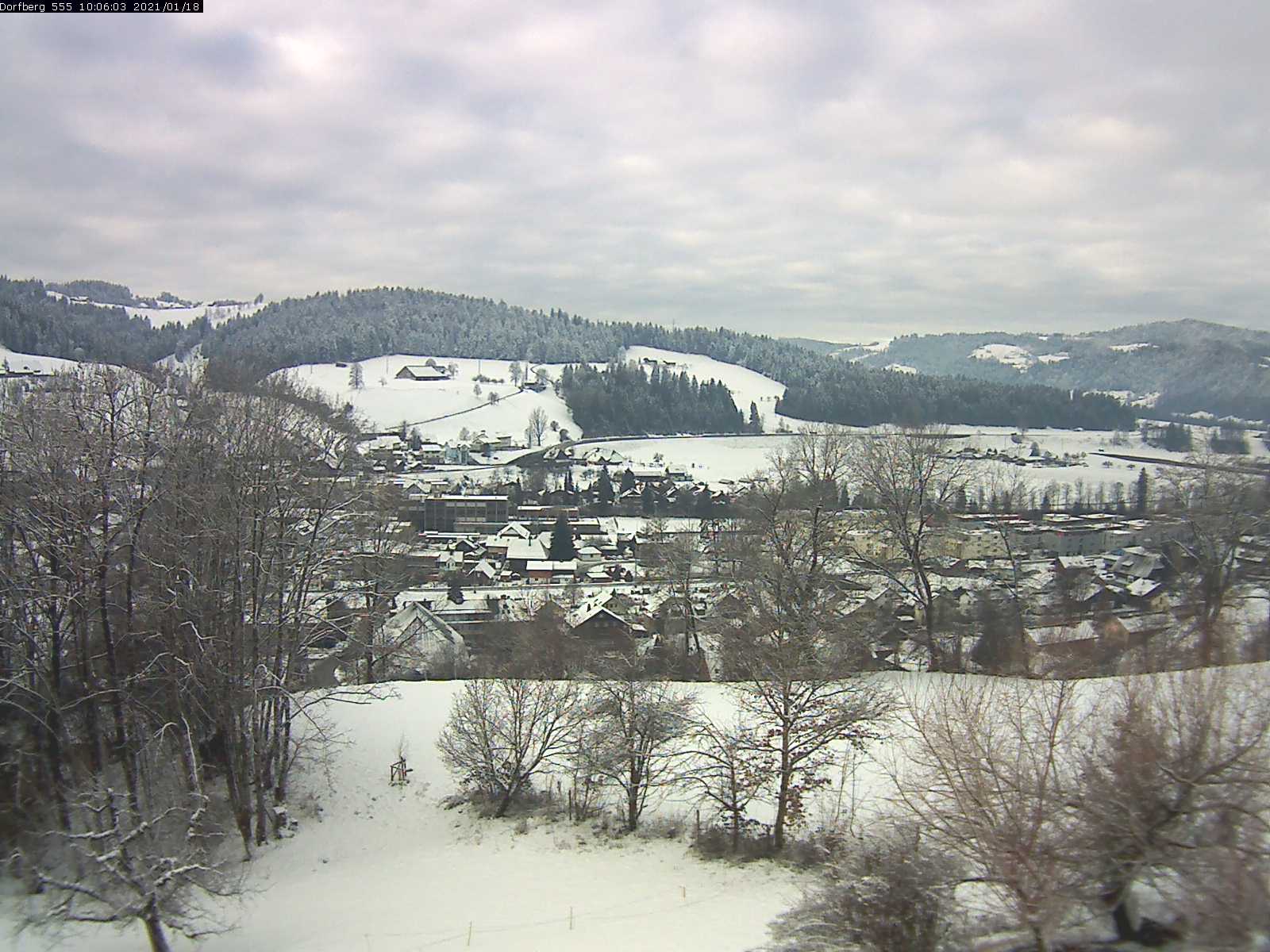 Webcam-Bild: Aussicht vom Dorfberg in Langnau 20210118-100601
