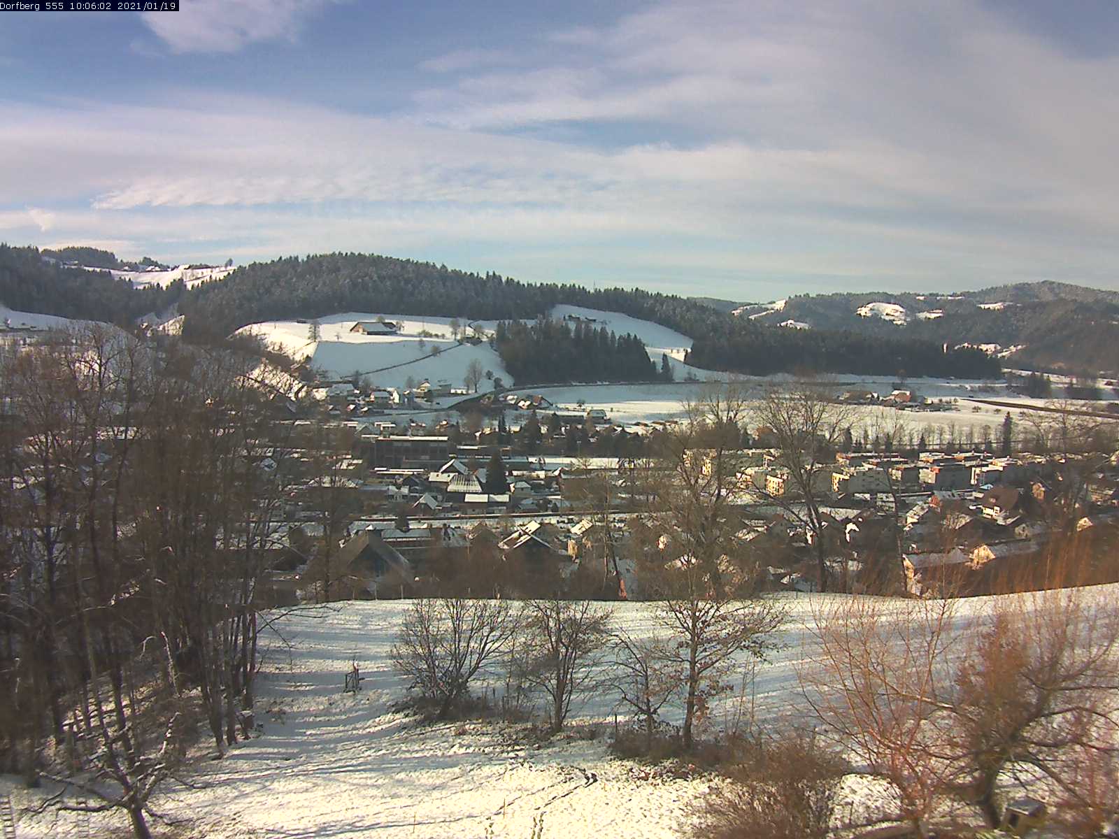 Webcam-Bild: Aussicht vom Dorfberg in Langnau 20210119-100601