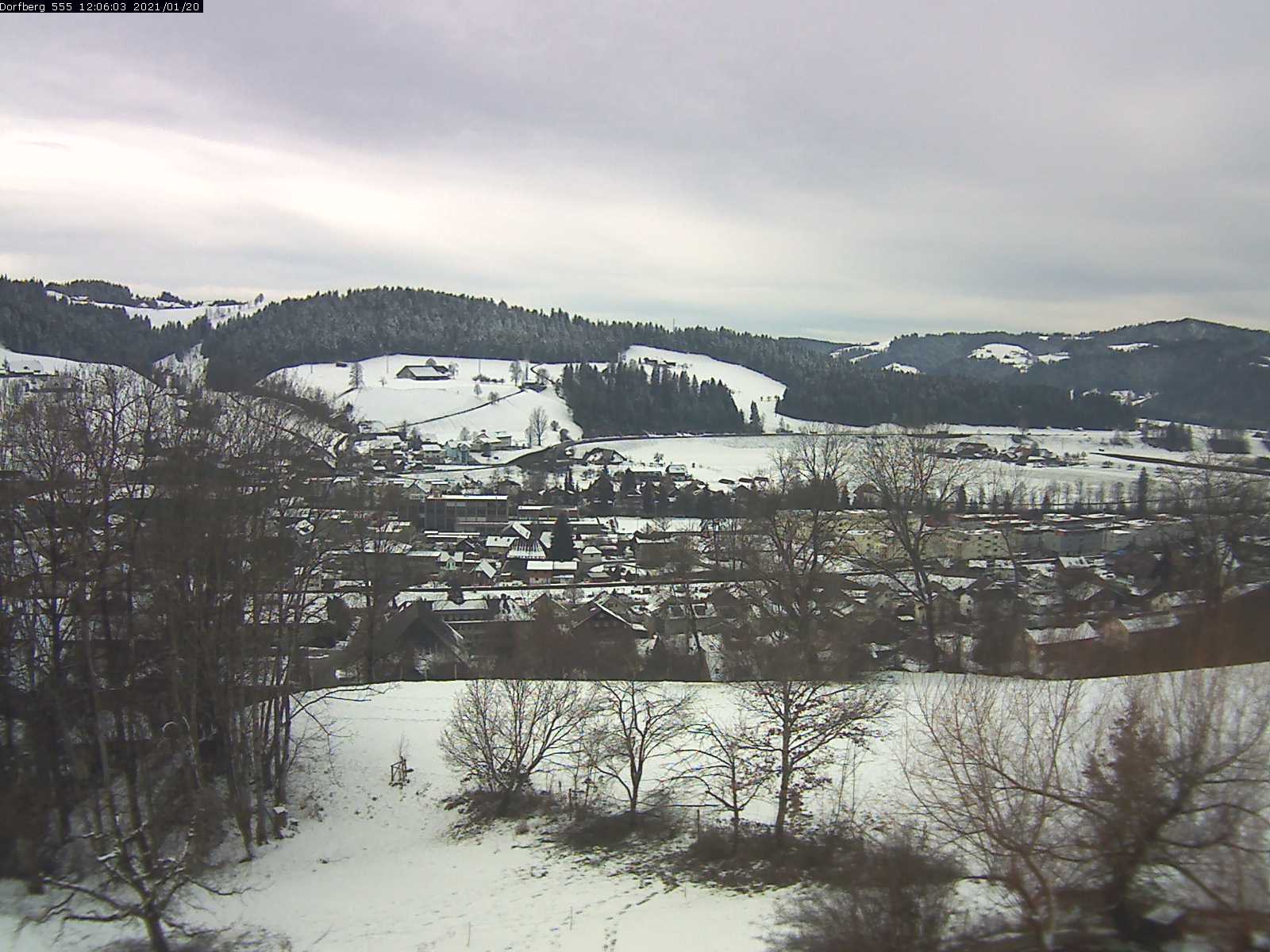 Webcam-Bild: Aussicht vom Dorfberg in Langnau 20210120-120601