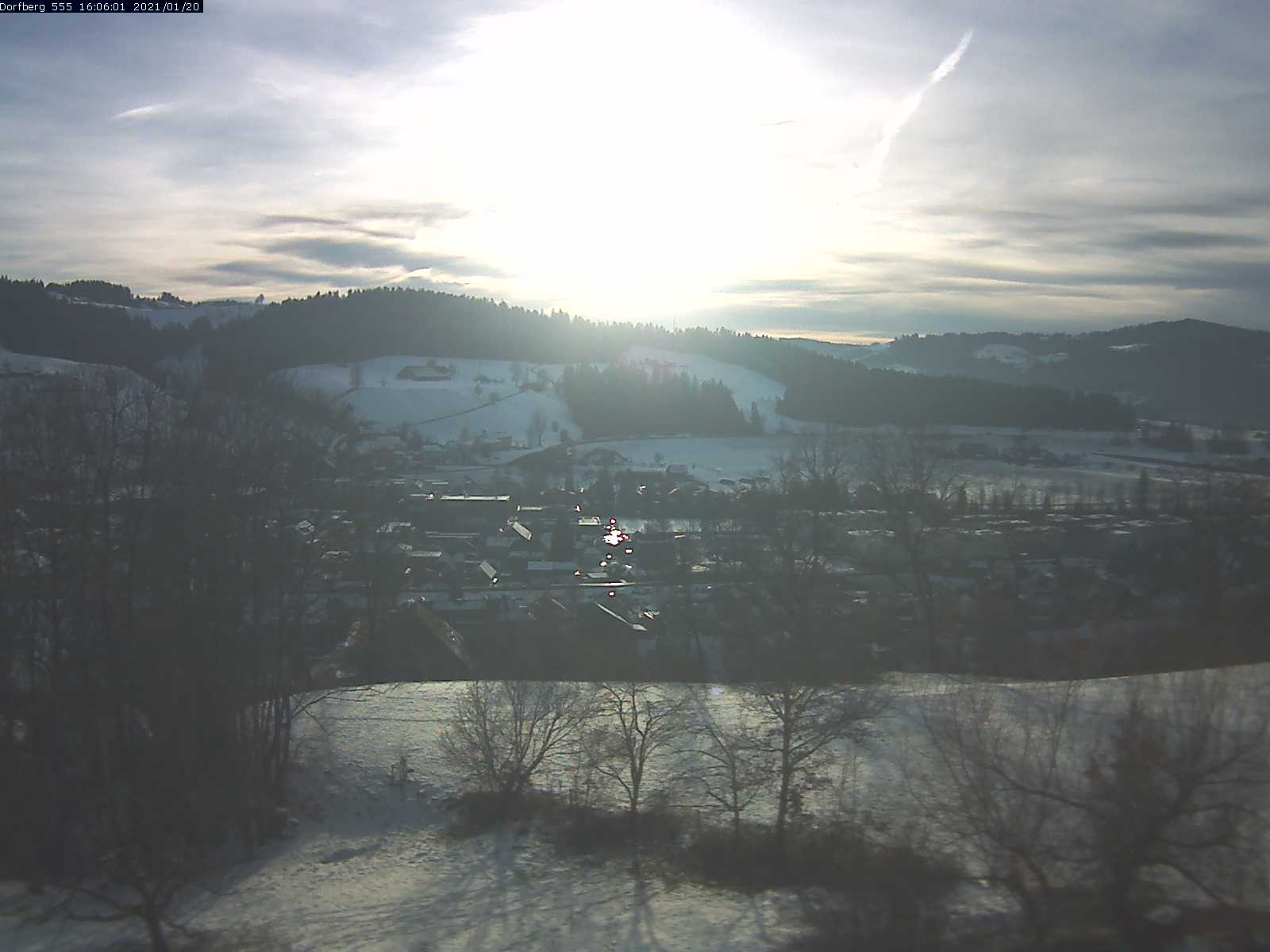 Webcam-Bild: Aussicht vom Dorfberg in Langnau 20210120-160601