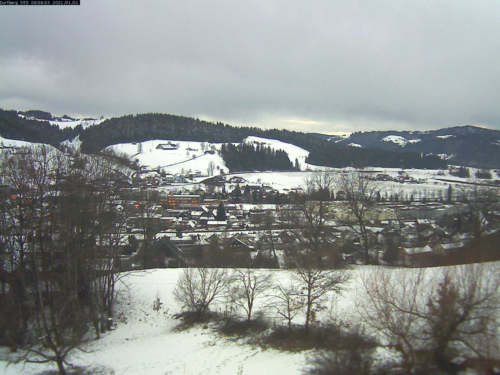 Webcam-Bild: Aussicht vom Dorfberg in Langnau 20210121-080602