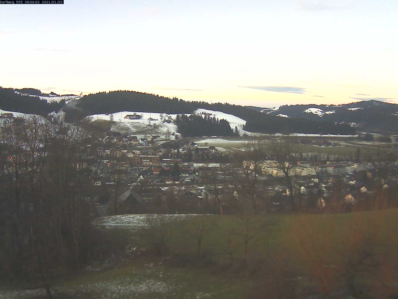 Webcam-Bild: Aussicht vom Dorfberg in Langnau 20210122-080601