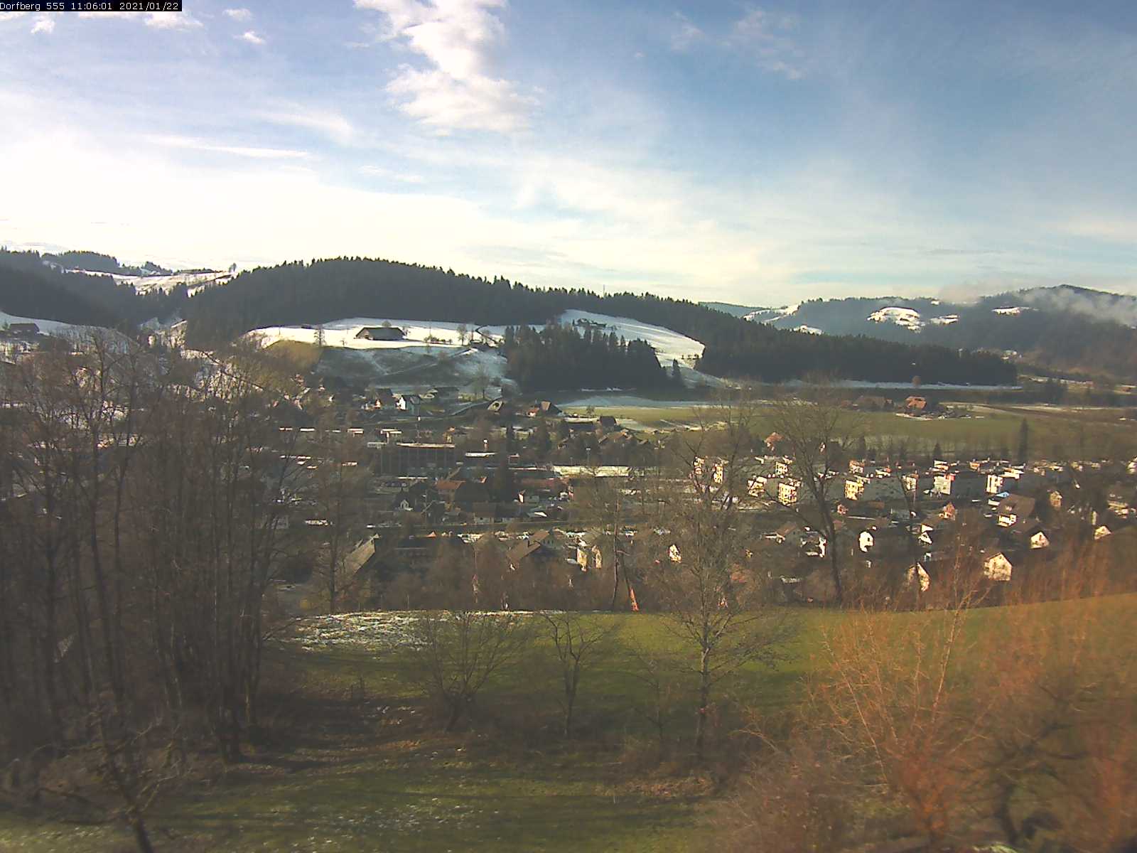 Webcam-Bild: Aussicht vom Dorfberg in Langnau 20210122-110601
