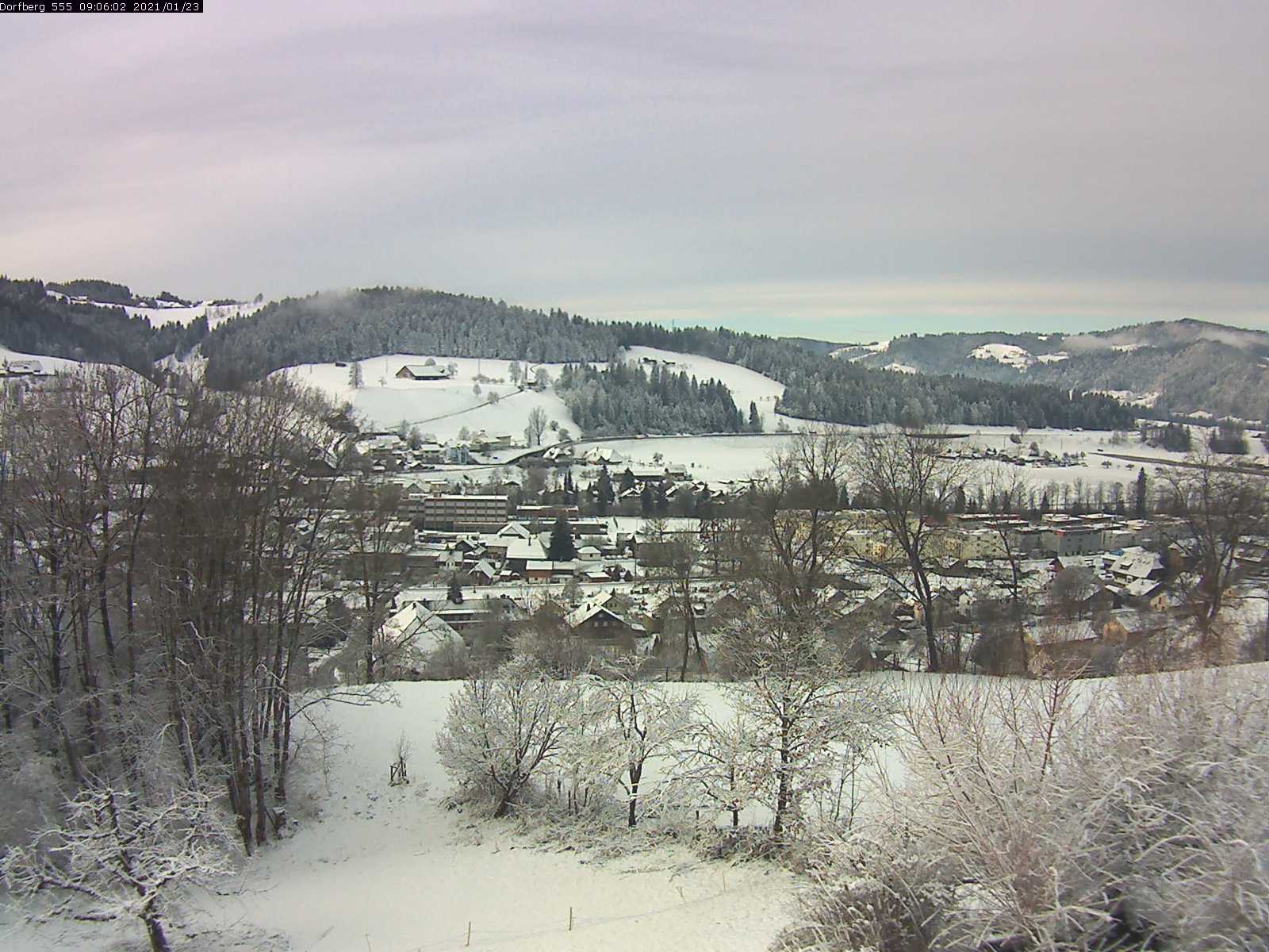 Webcam-Bild: Aussicht vom Dorfberg in Langnau 20210123-090601