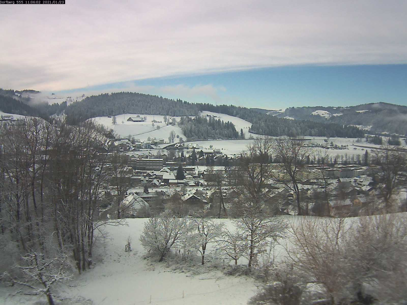 Webcam-Bild: Aussicht vom Dorfberg in Langnau 20210123-110601