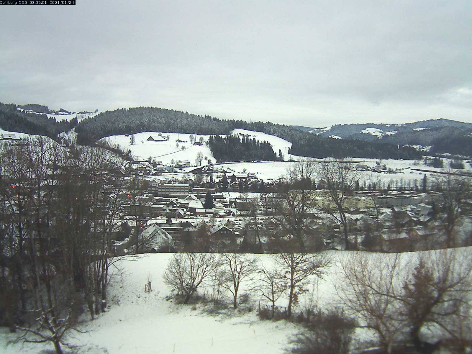 Webcam-Bild: Aussicht vom Dorfberg in Langnau 20210124-080601