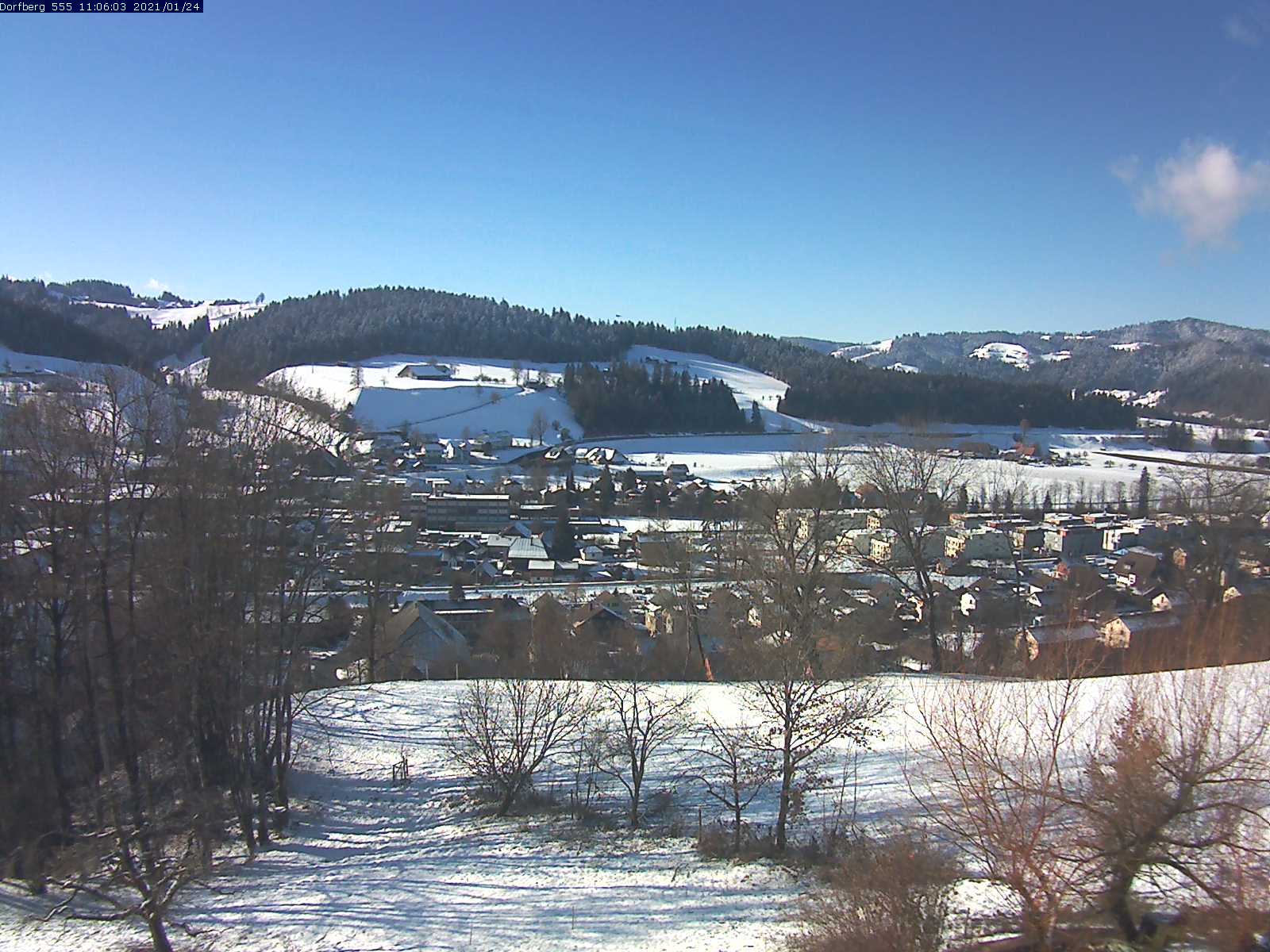 Webcam-Bild: Aussicht vom Dorfberg in Langnau 20210124-110601