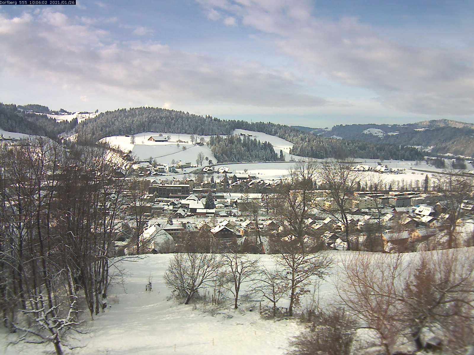 Webcam-Bild: Aussicht vom Dorfberg in Langnau 20210126-100601