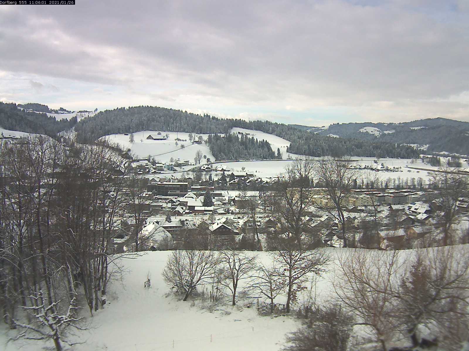 Webcam-Bild: Aussicht vom Dorfberg in Langnau 20210126-110601