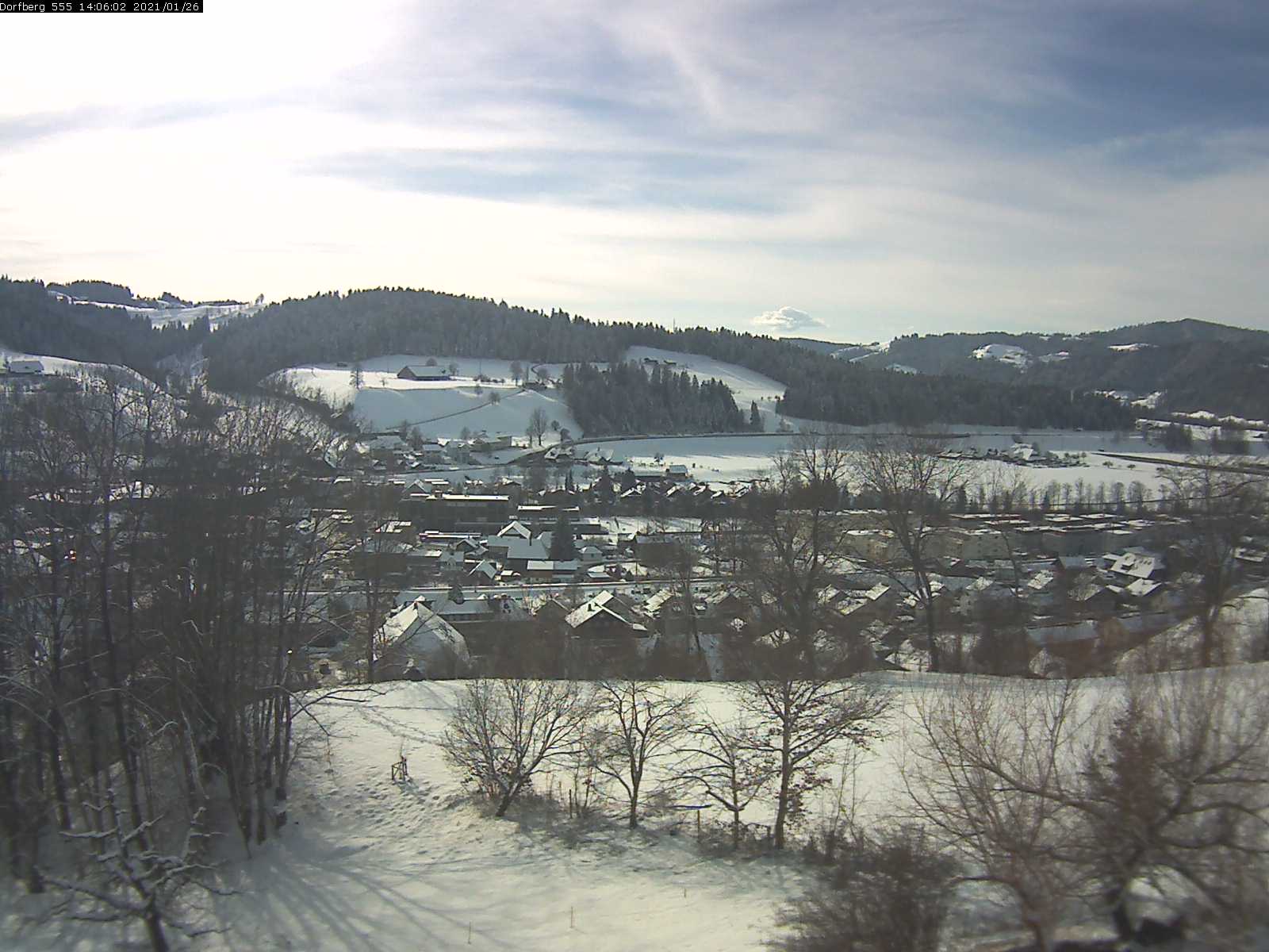 Webcam-Bild: Aussicht vom Dorfberg in Langnau 20210126-140601