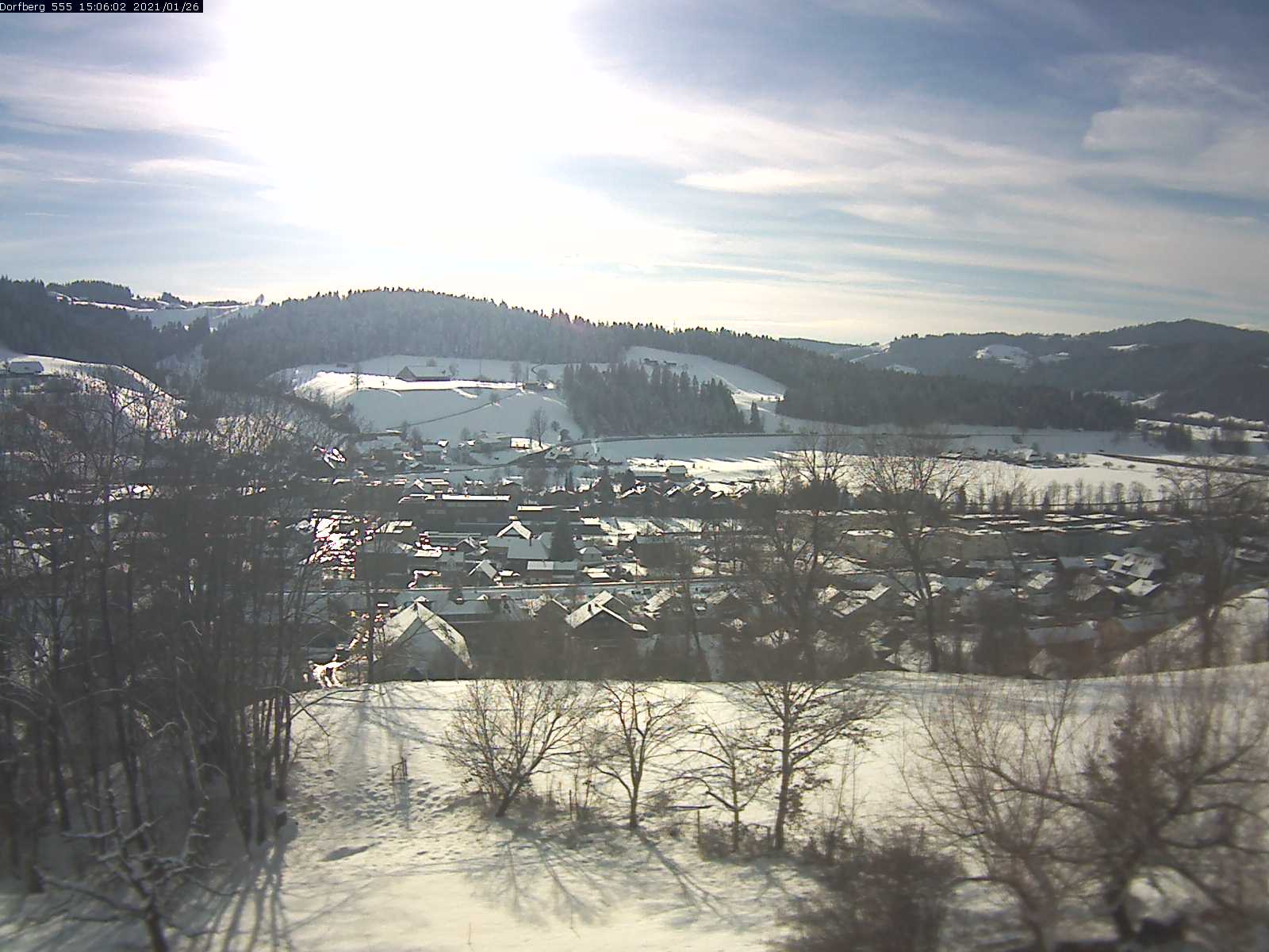 Webcam-Bild: Aussicht vom Dorfberg in Langnau 20210126-150601