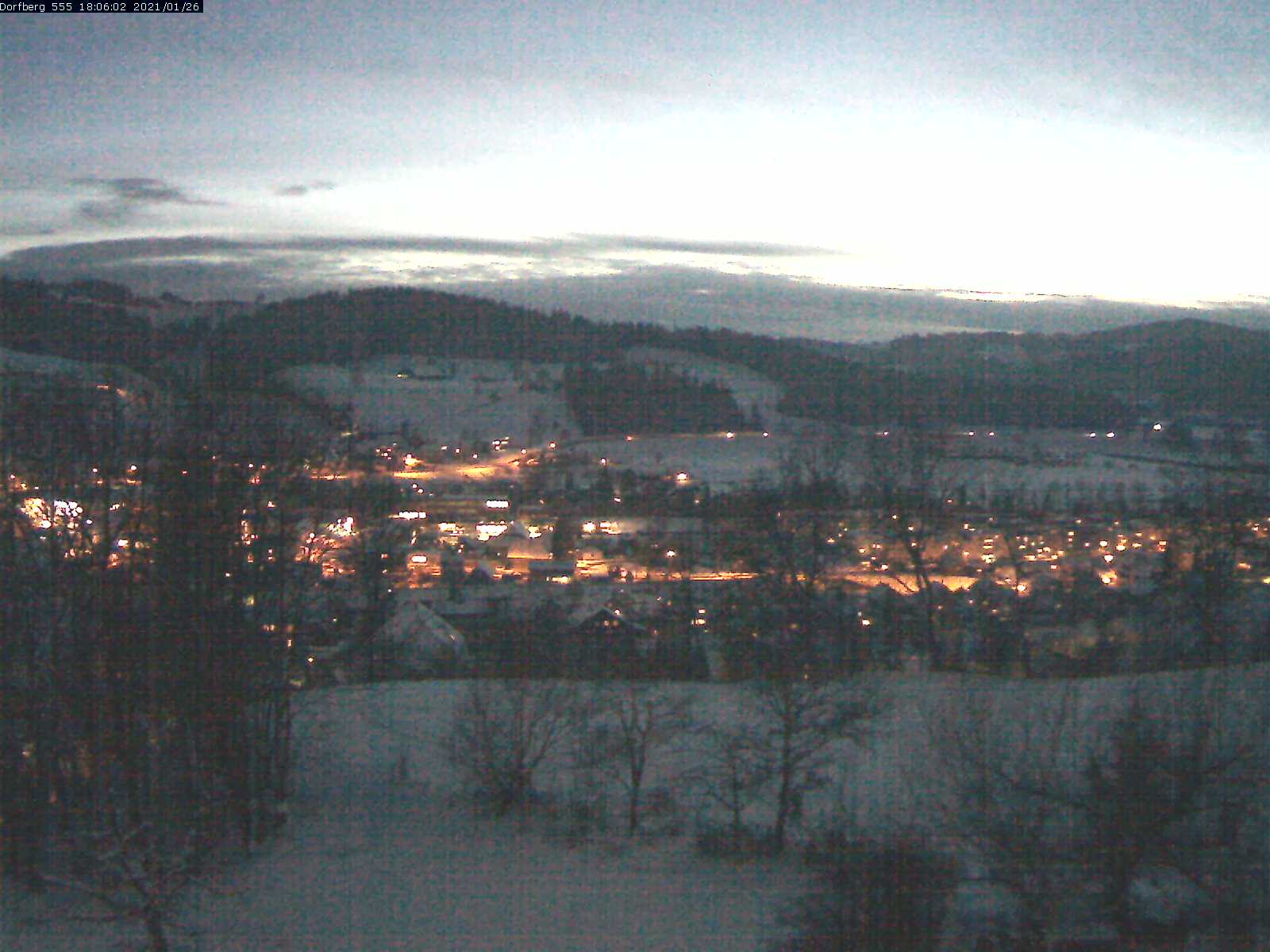 Webcam-Bild: Aussicht vom Dorfberg in Langnau 20210126-180601