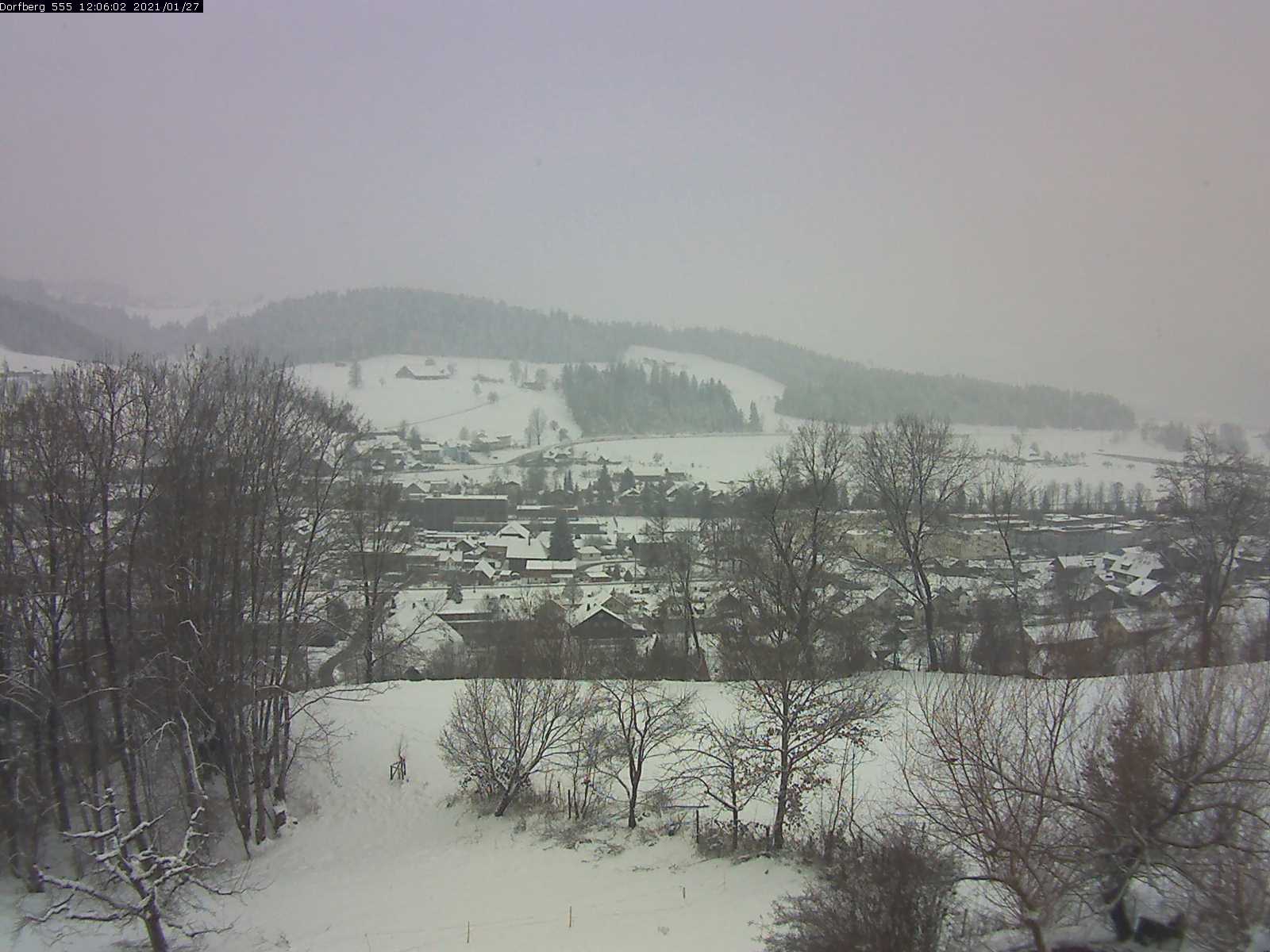 Webcam-Bild: Aussicht vom Dorfberg in Langnau 20210127-120601
