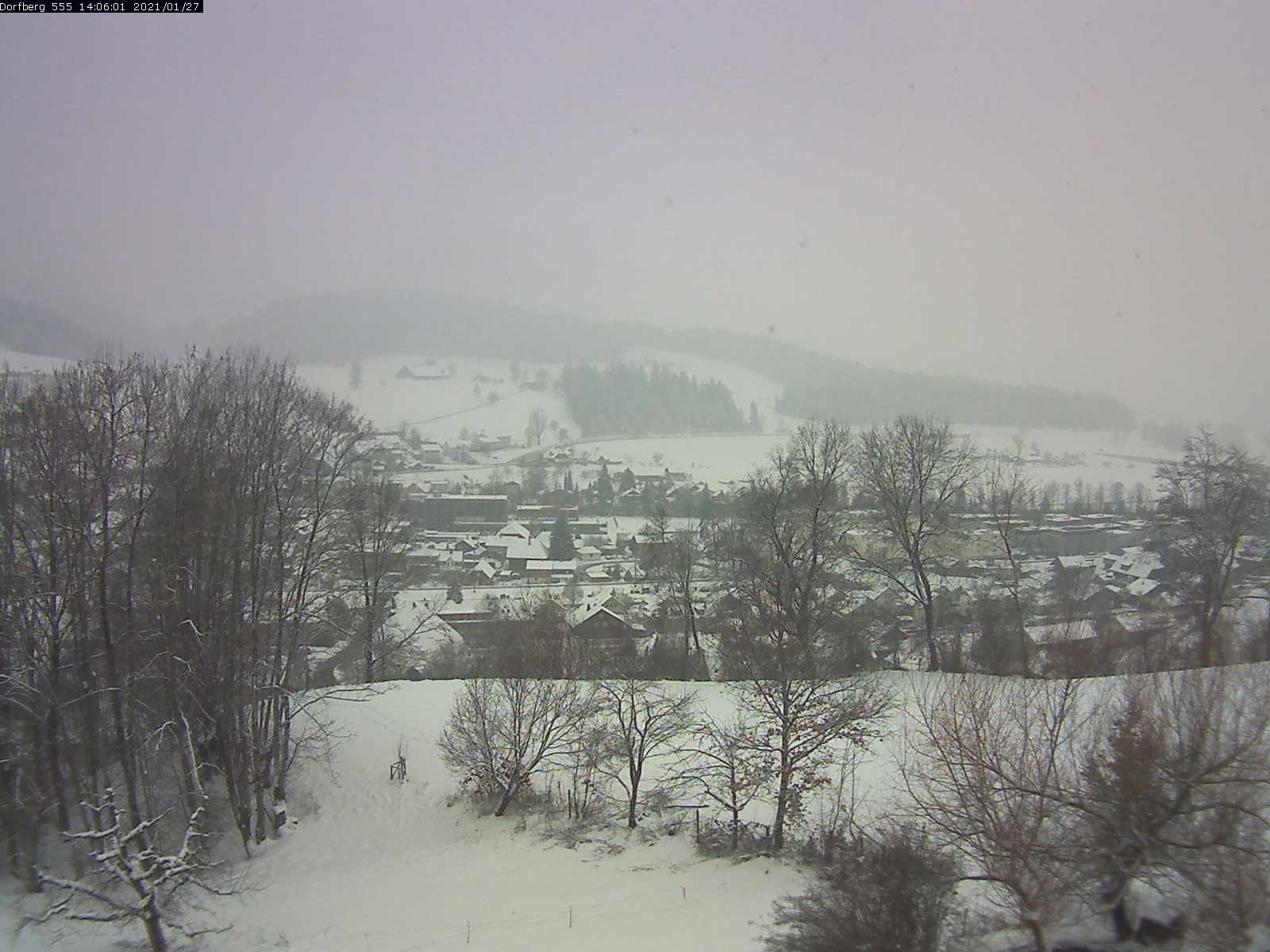 Webcam-Bild: Aussicht vom Dorfberg in Langnau 20210127-140601