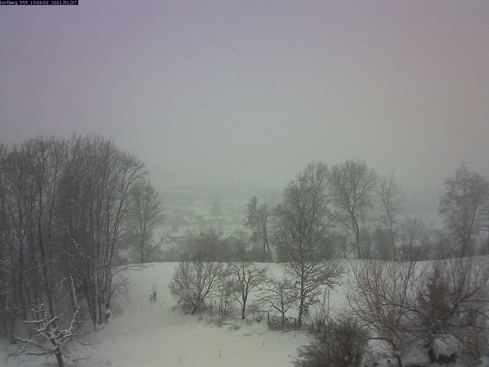 Webcam-Bild: Aussicht vom Dorfberg in Langnau 20210127-150601