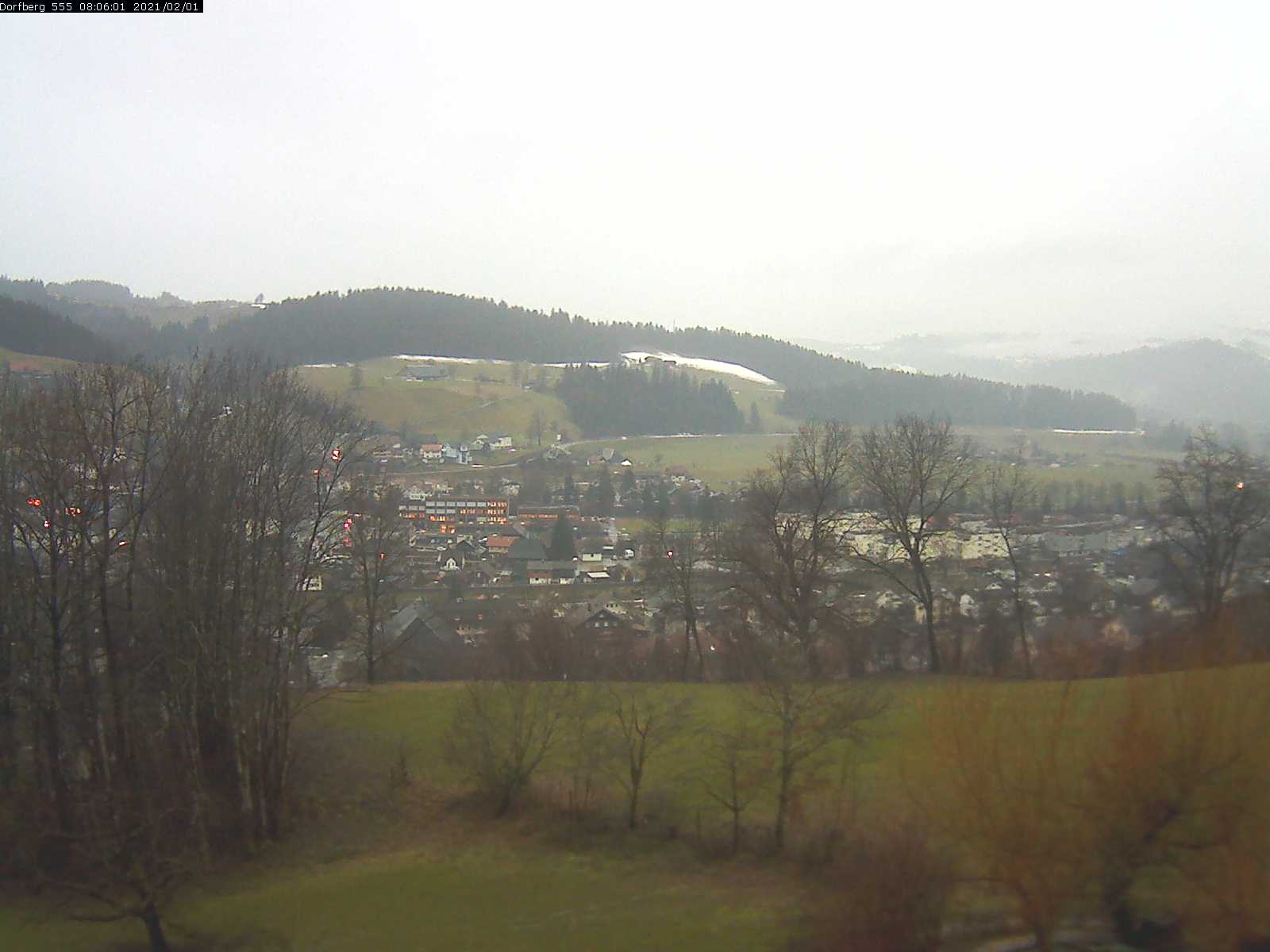 Webcam-Bild: Aussicht vom Dorfberg in Langnau 20210201-080601