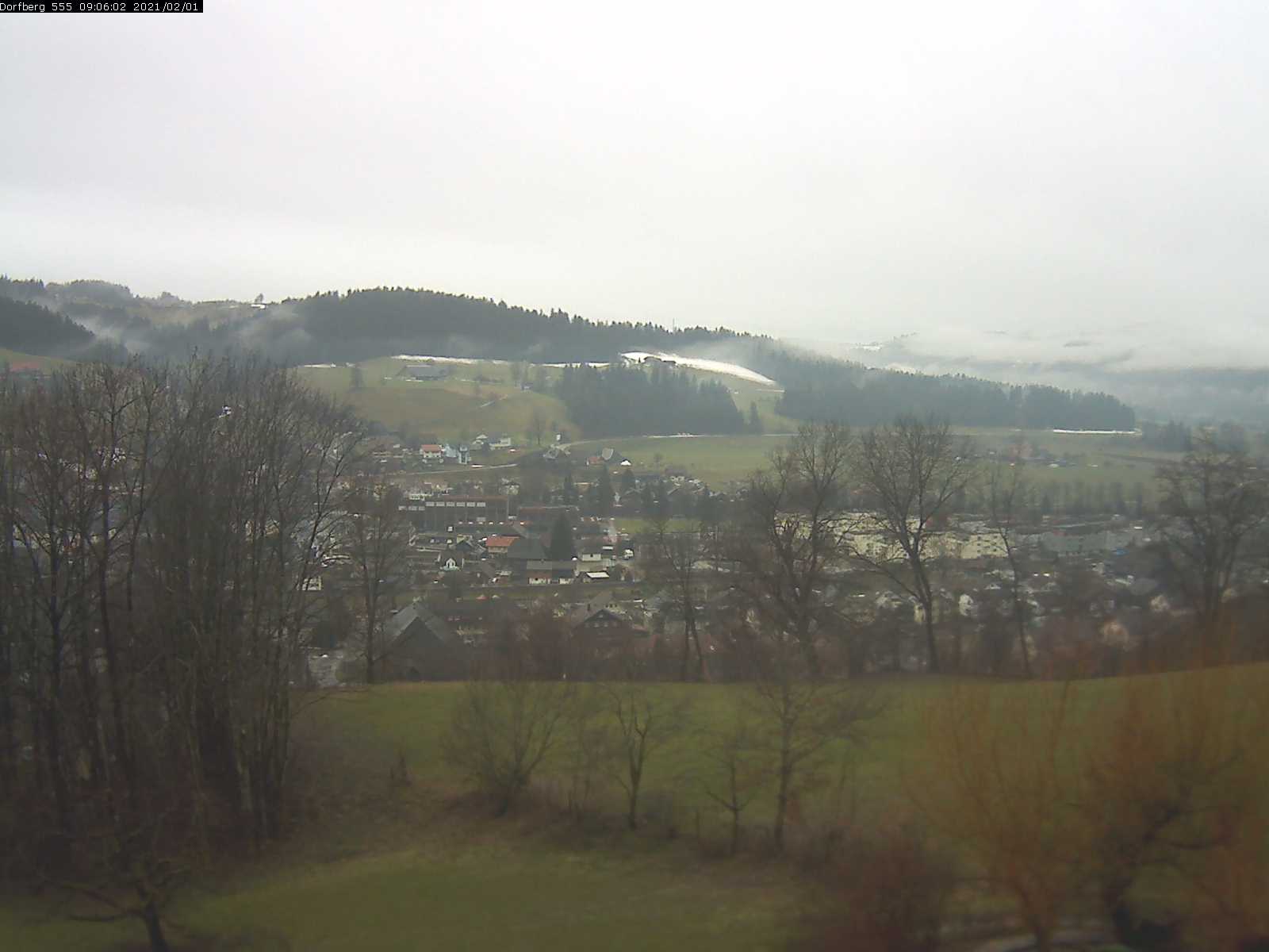 Webcam-Bild: Aussicht vom Dorfberg in Langnau 20210201-090601