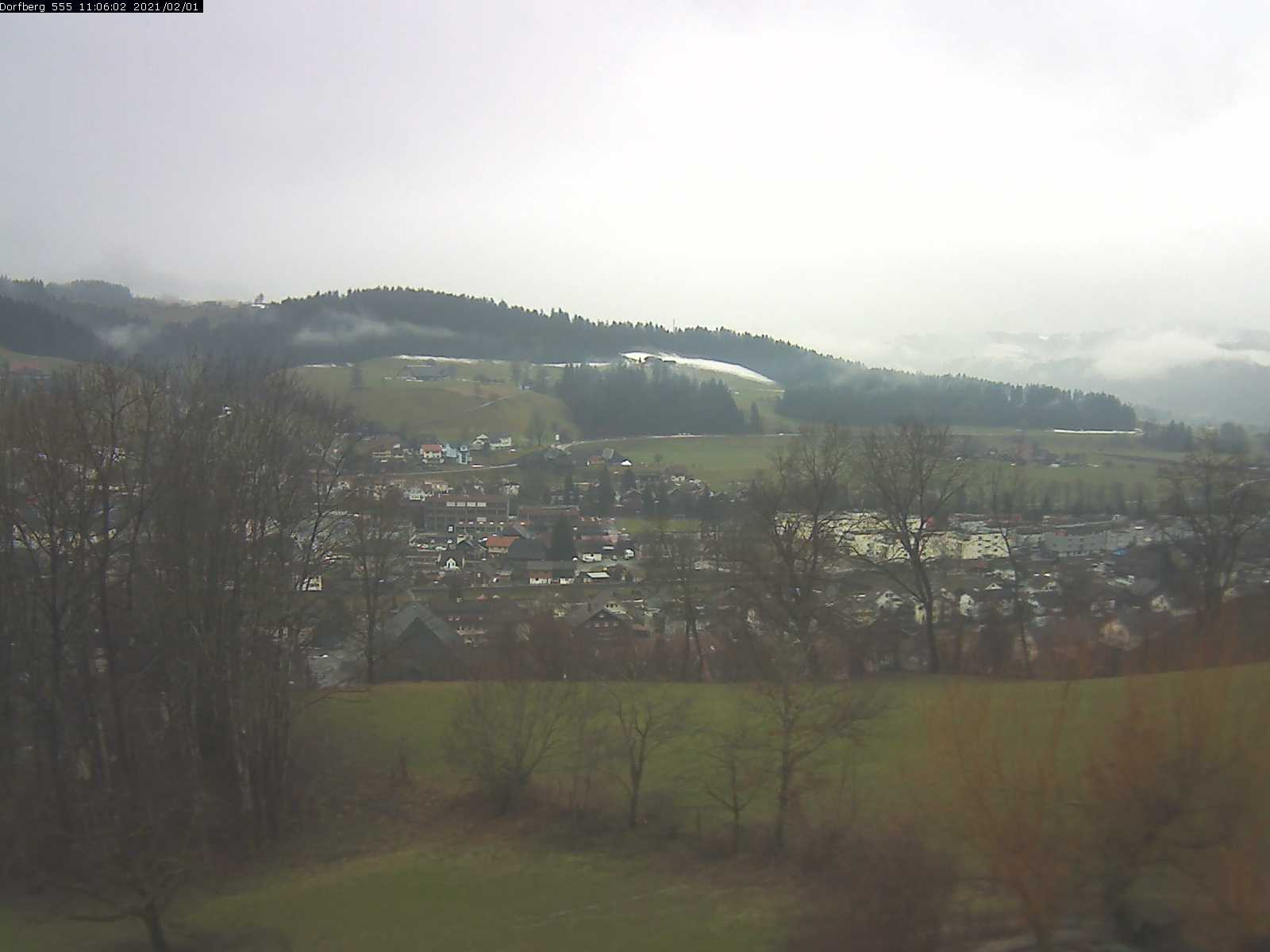 Webcam-Bild: Aussicht vom Dorfberg in Langnau 20210201-110601