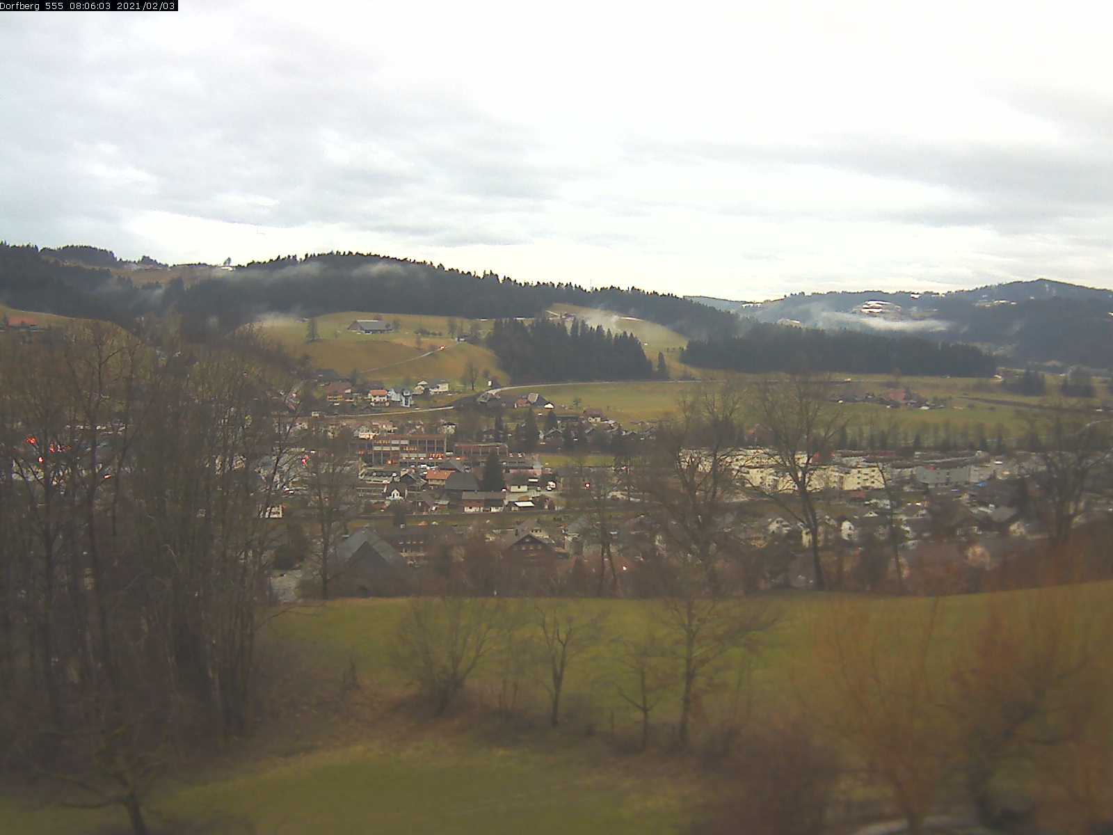 Webcam-Bild: Aussicht vom Dorfberg in Langnau 20210203-080601