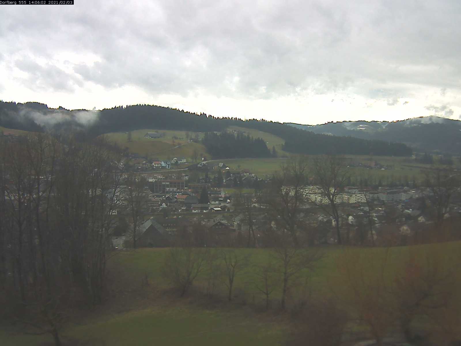 Webcam-Bild: Aussicht vom Dorfberg in Langnau 20210203-140601