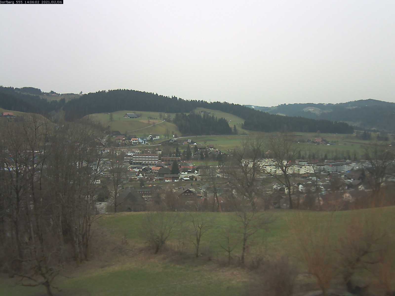 Webcam-Bild: Aussicht vom Dorfberg in Langnau 20210206-140601