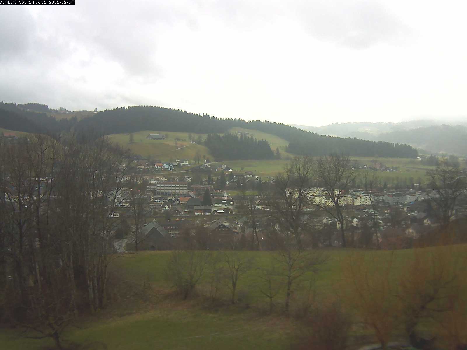 Webcam-Bild: Aussicht vom Dorfberg in Langnau 20210207-140601