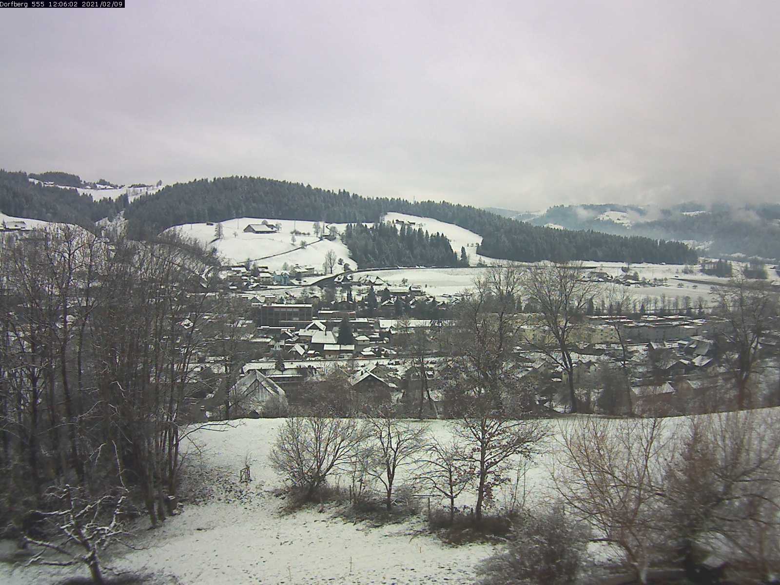 Webcam-Bild: Aussicht vom Dorfberg in Langnau 20210209-120601