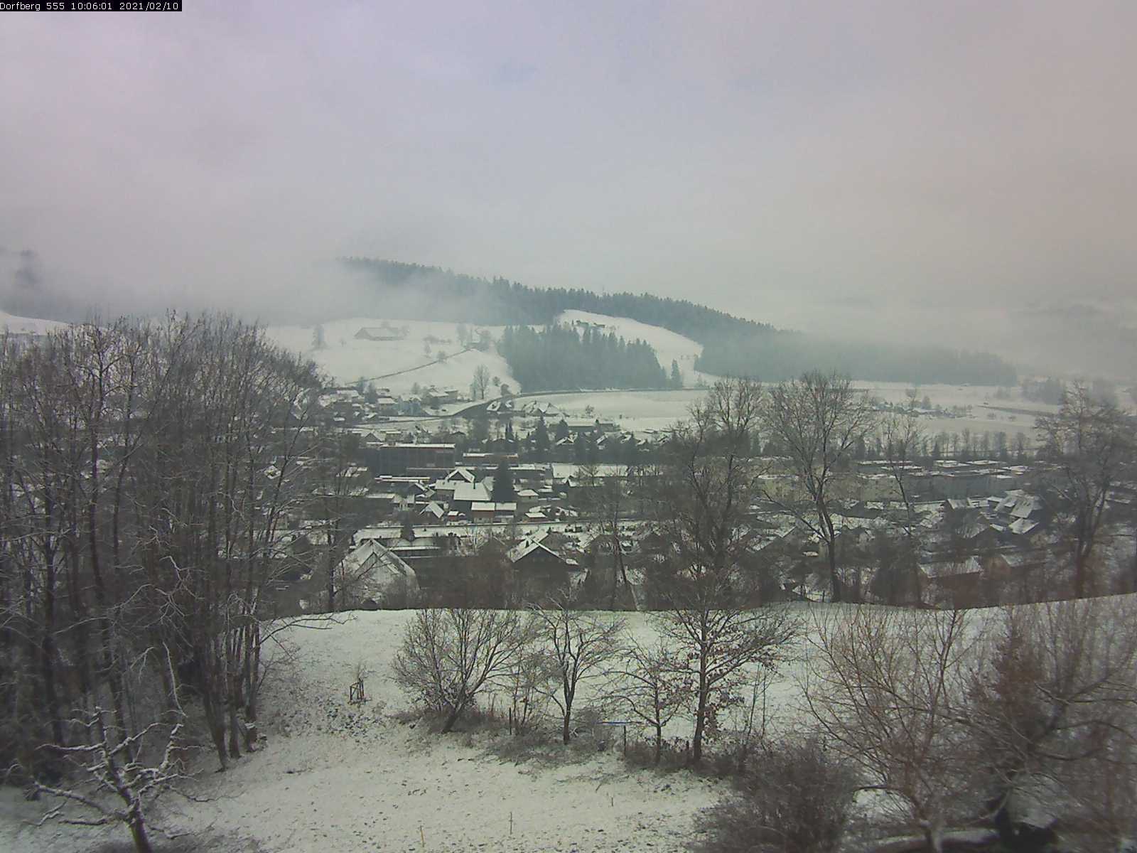 Webcam-Bild: Aussicht vom Dorfberg in Langnau 20210210-100601