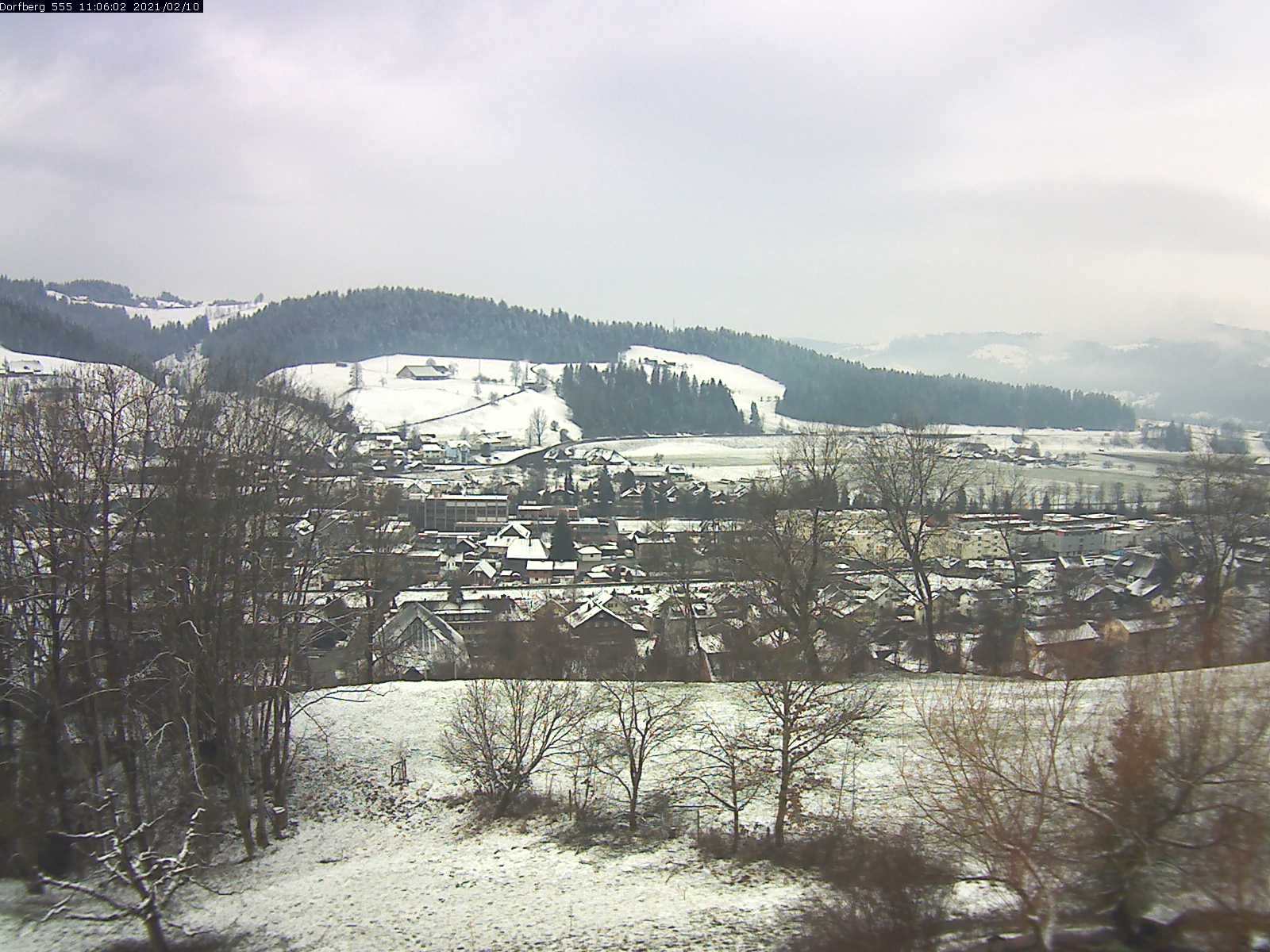 Webcam-Bild: Aussicht vom Dorfberg in Langnau 20210210-110601