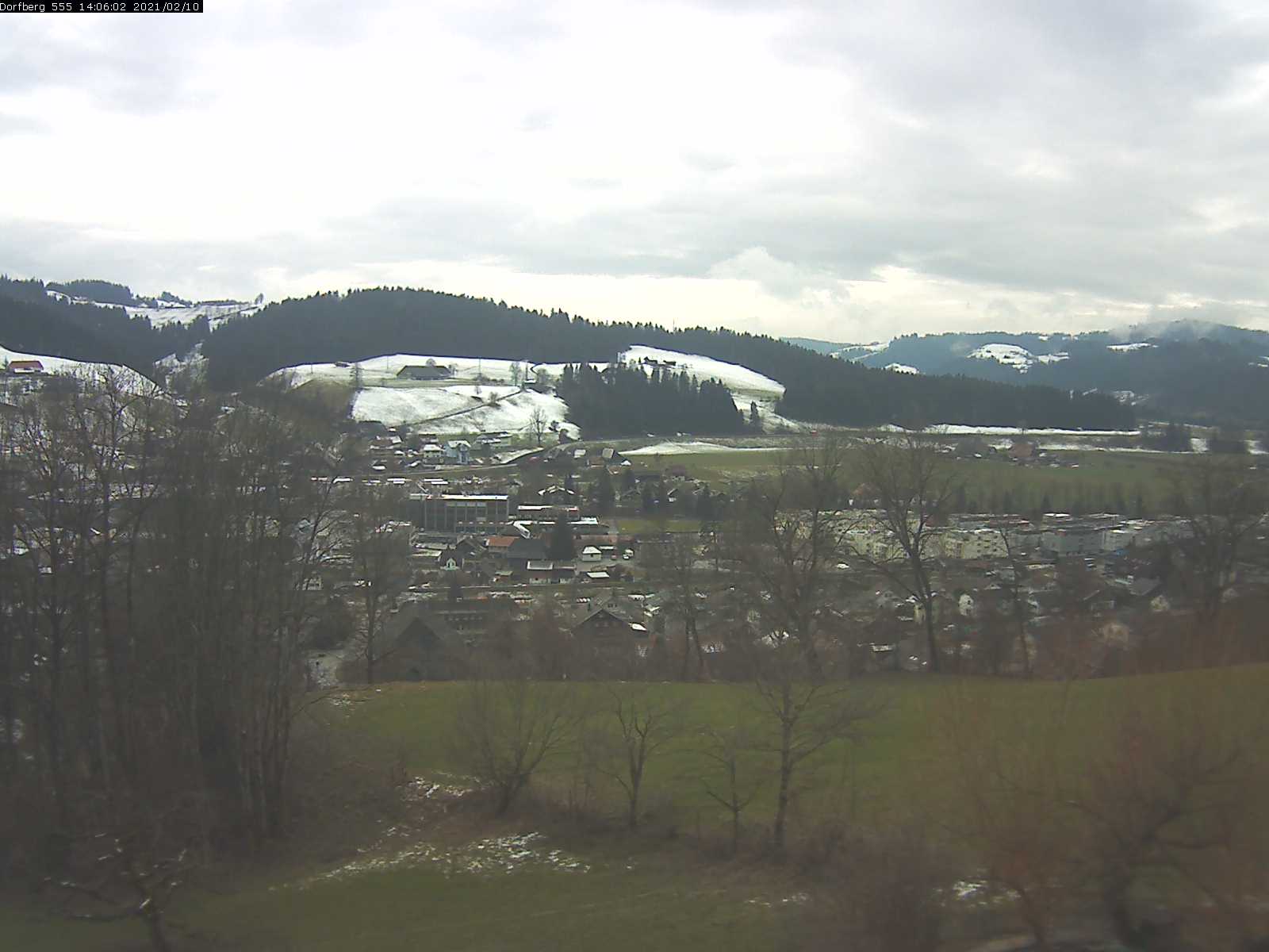 Webcam-Bild: Aussicht vom Dorfberg in Langnau 20210210-140601