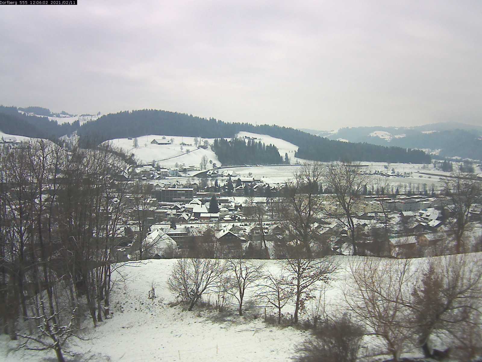 Webcam-Bild: Aussicht vom Dorfberg in Langnau 20210211-120601