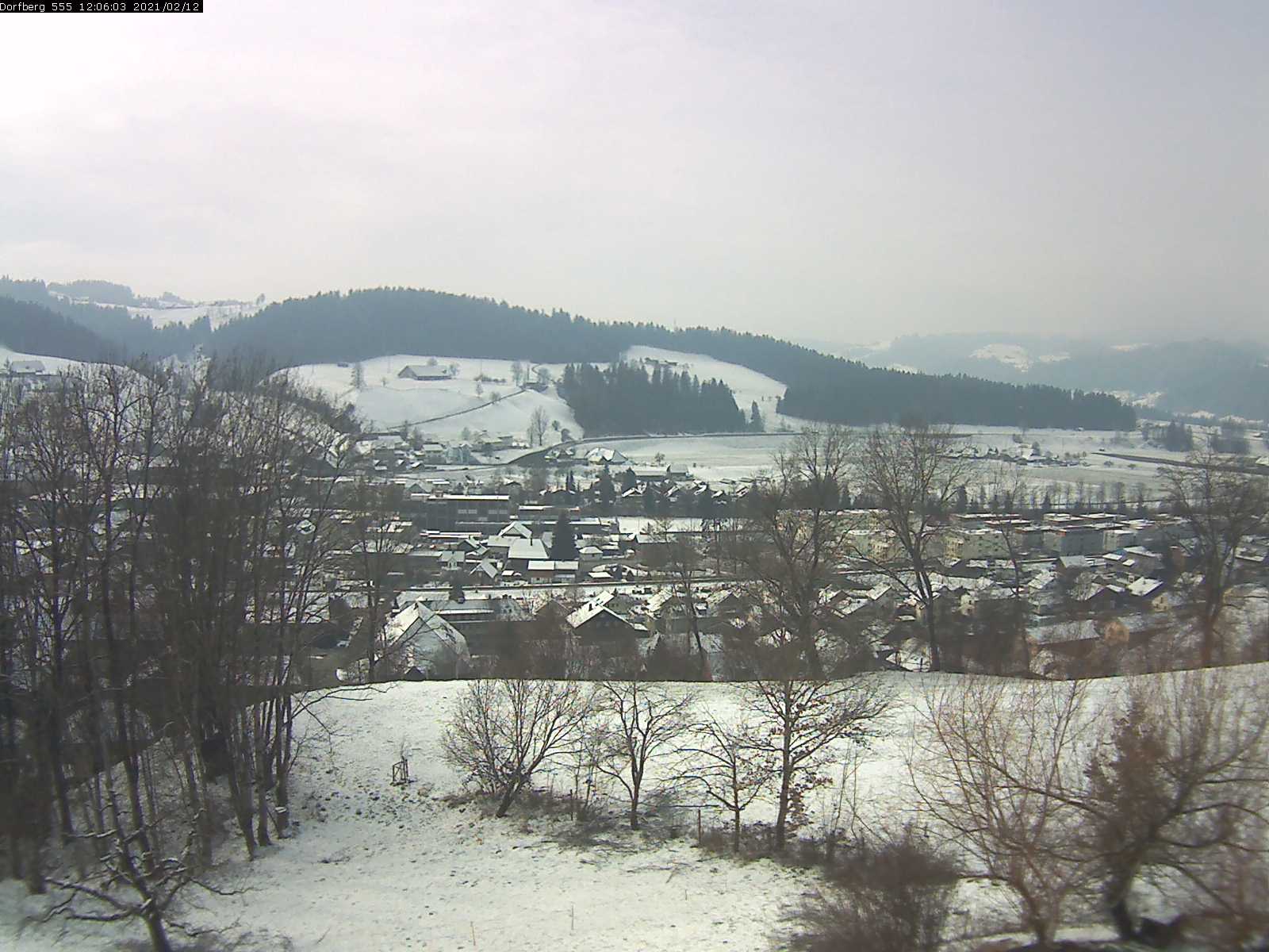 Webcam-Bild: Aussicht vom Dorfberg in Langnau 20210212-120601