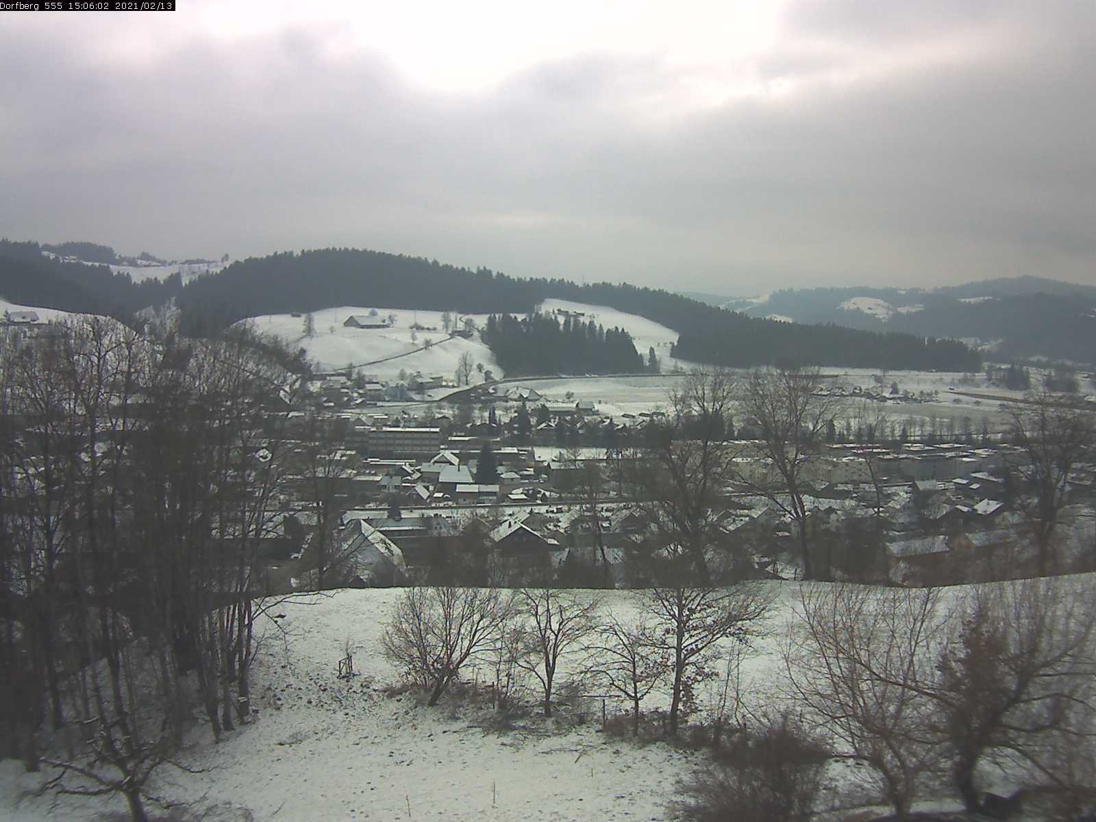 Webcam-Bild: Aussicht vom Dorfberg in Langnau 20210213-150601