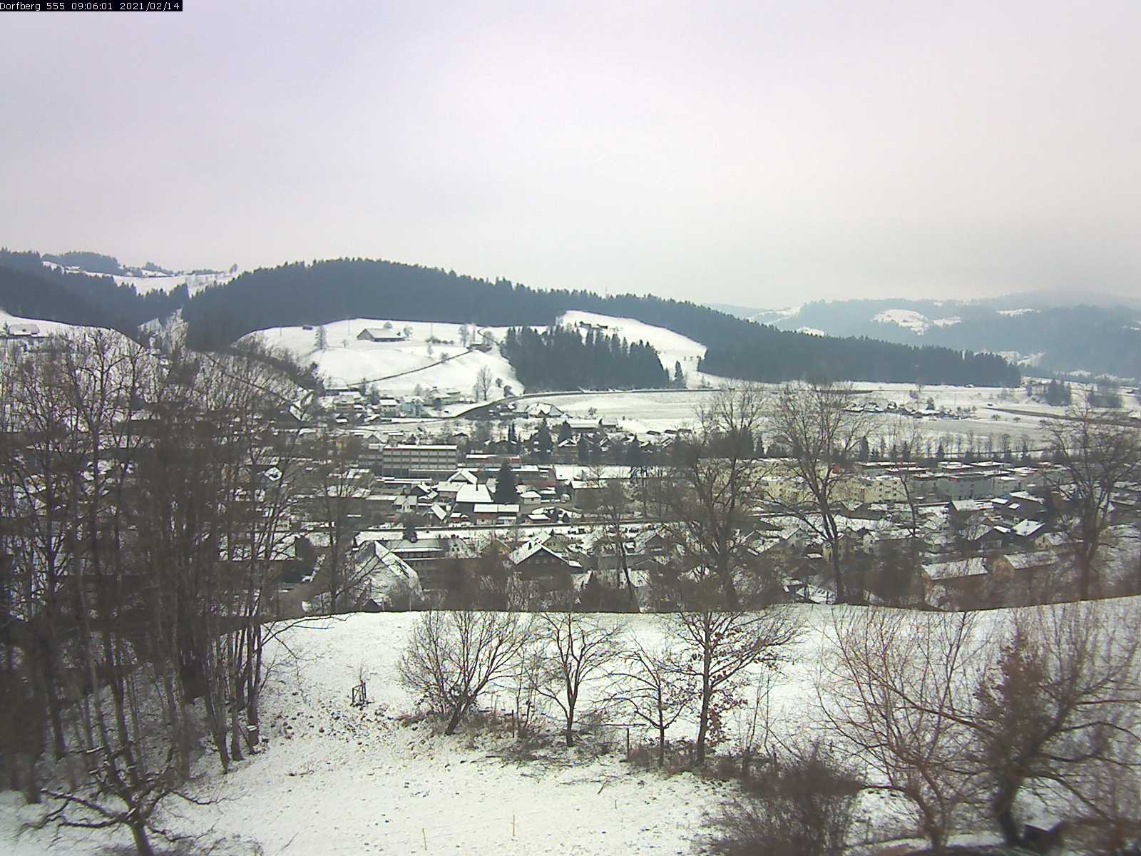 Webcam-Bild: Aussicht vom Dorfberg in Langnau 20210214-090601