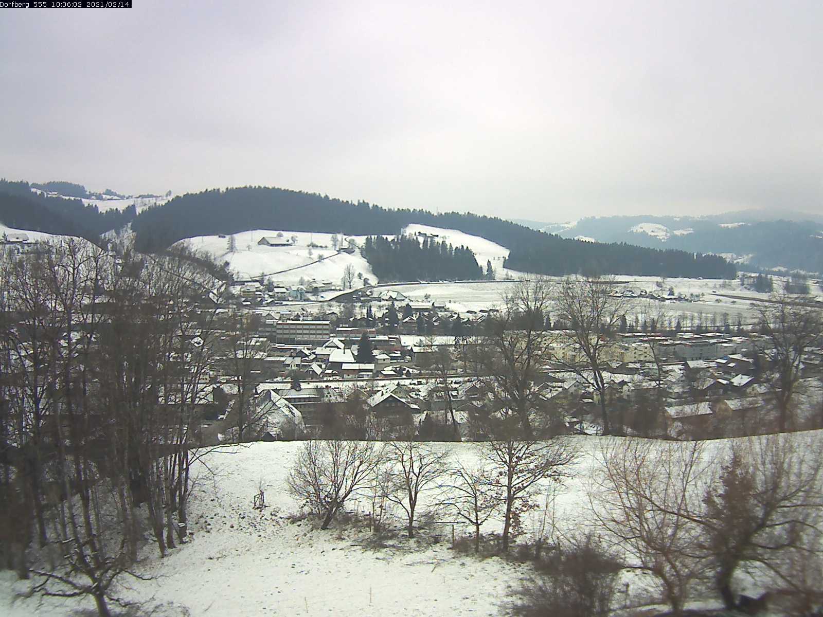 Webcam-Bild: Aussicht vom Dorfberg in Langnau 20210214-100601