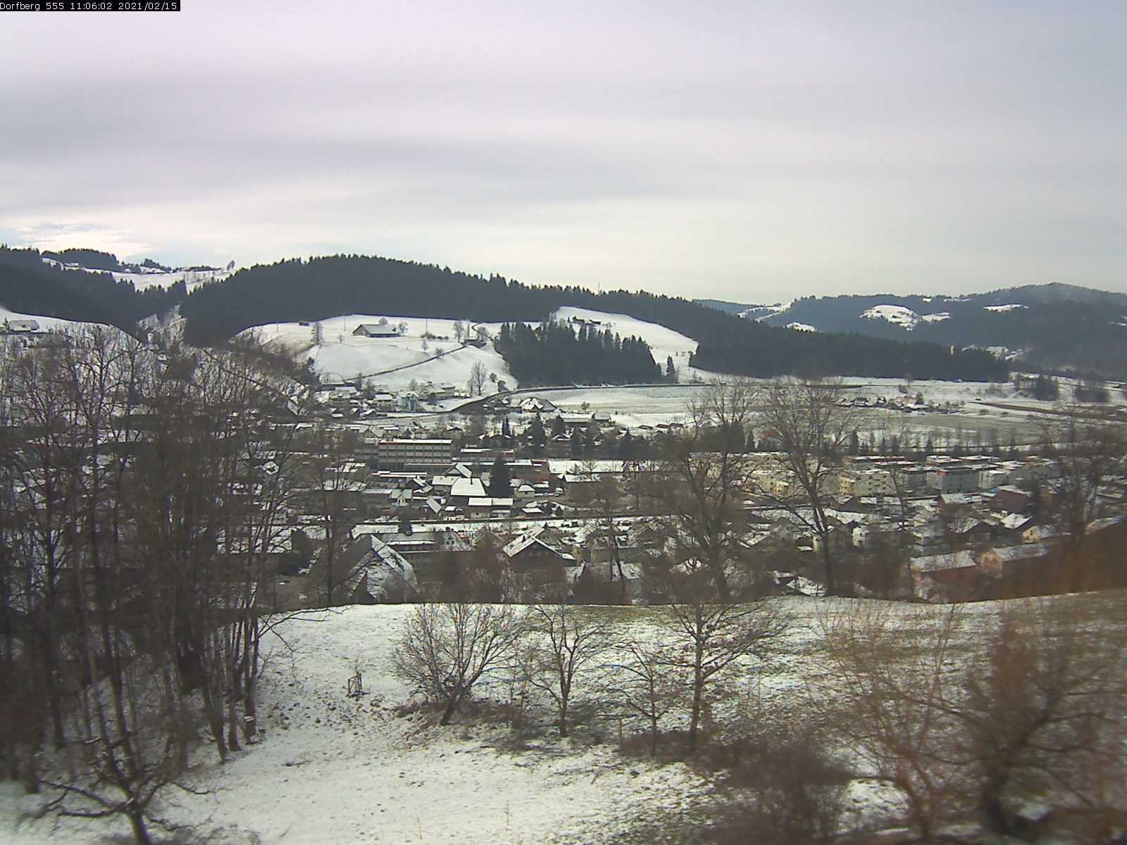Webcam-Bild: Aussicht vom Dorfberg in Langnau 20210215-110601