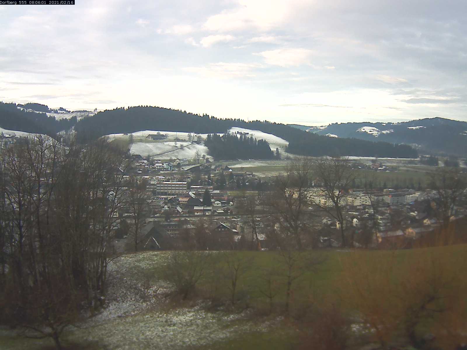 Webcam-Bild: Aussicht vom Dorfberg in Langnau 20210216-080601
