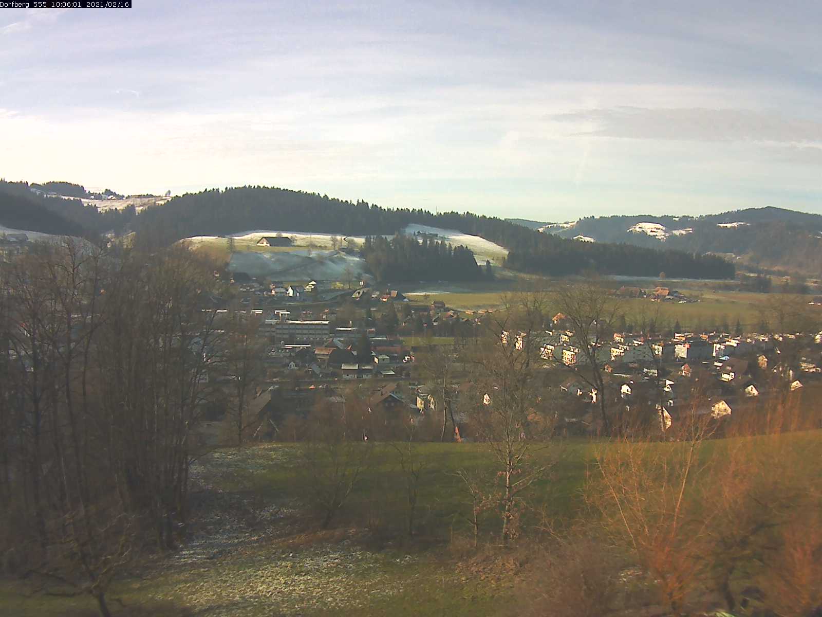 Webcam-Bild: Aussicht vom Dorfberg in Langnau 20210216-100601