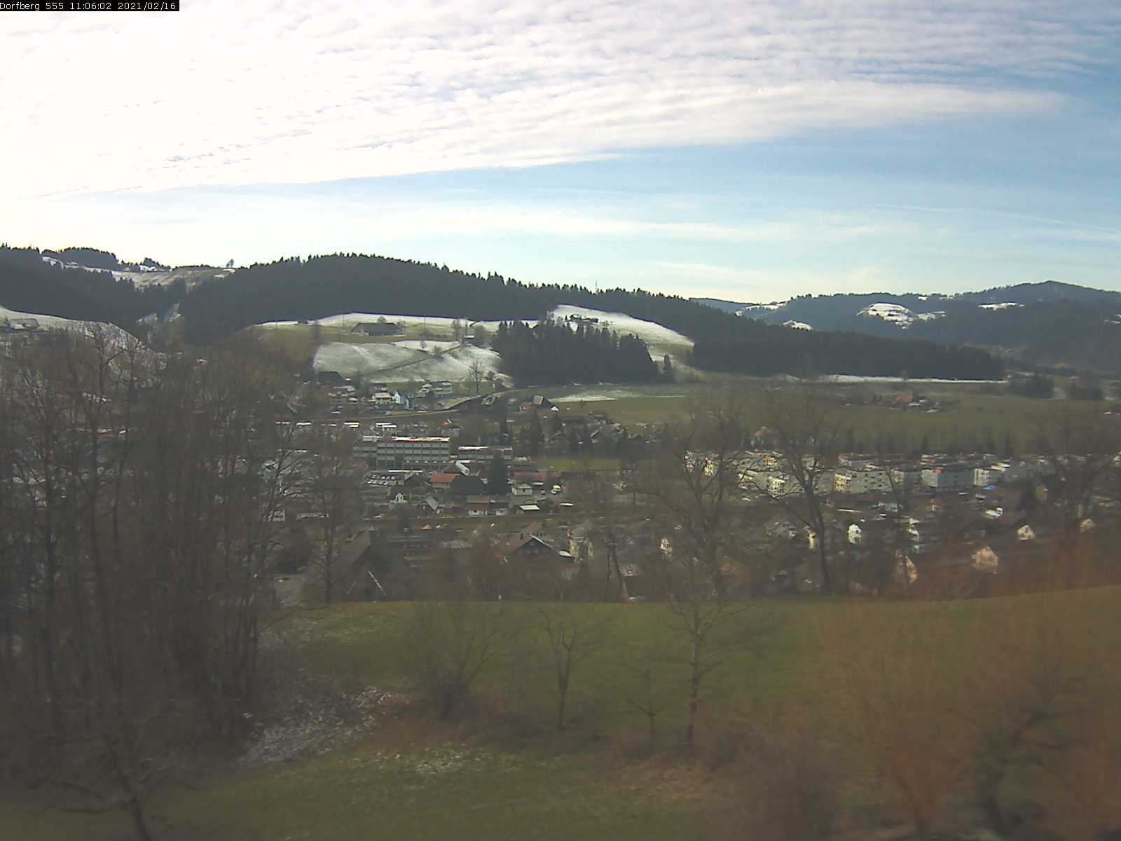 Webcam-Bild: Aussicht vom Dorfberg in Langnau 20210216-110601