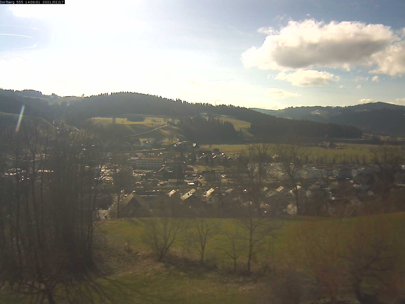 Webcam-Bild: Aussicht vom Dorfberg in Langnau 20210217-140601