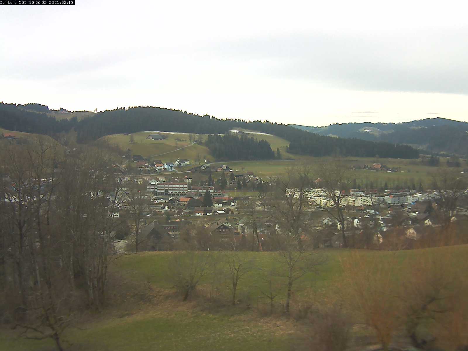 Webcam-Bild: Aussicht vom Dorfberg in Langnau 20210218-120601