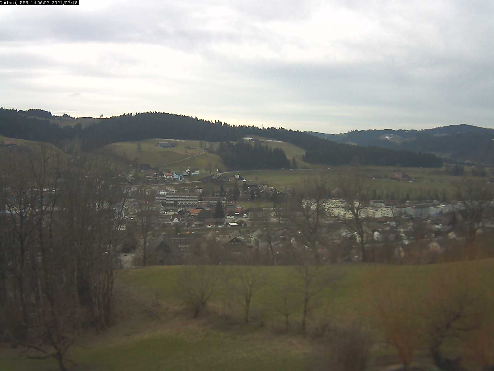 Webcam-Bild: Aussicht vom Dorfberg in Langnau 20210218-140601
